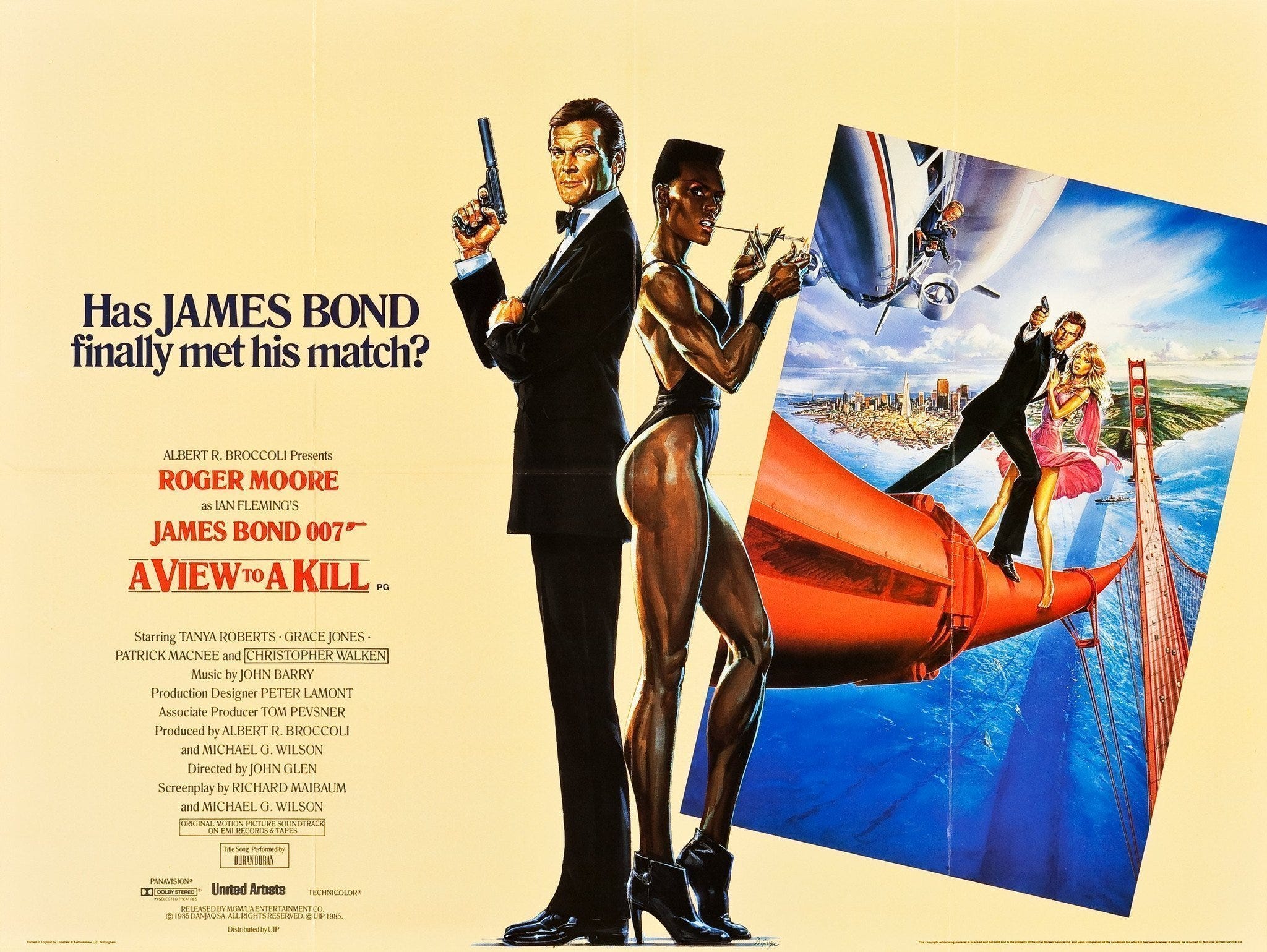 Movie Review A View To A Kill 1985 By Patrick J Mullen As Vast As Space And As Timeless As Infinity Medium