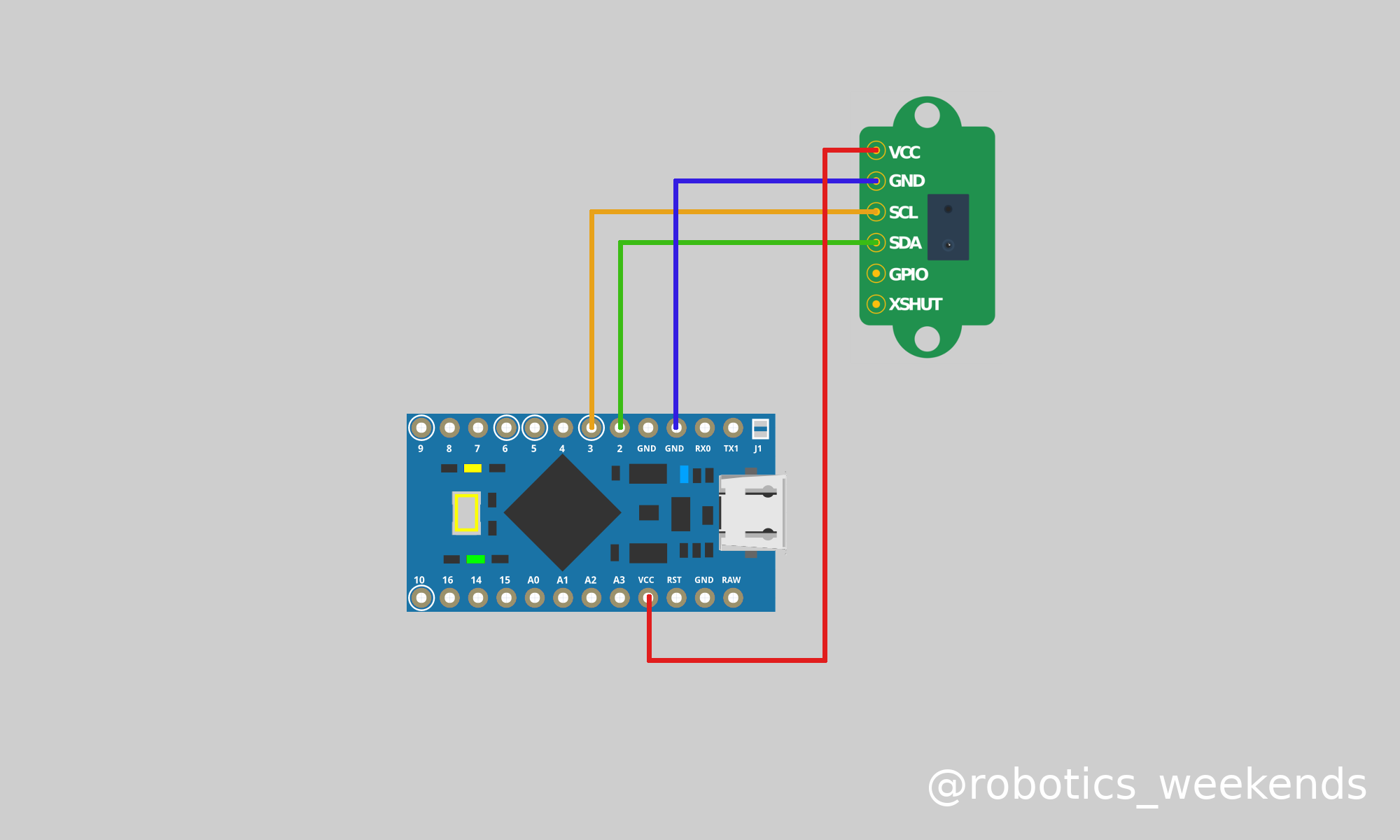 ROS node for vl53l0x range sensor | by Robotics Weekends | Robotics