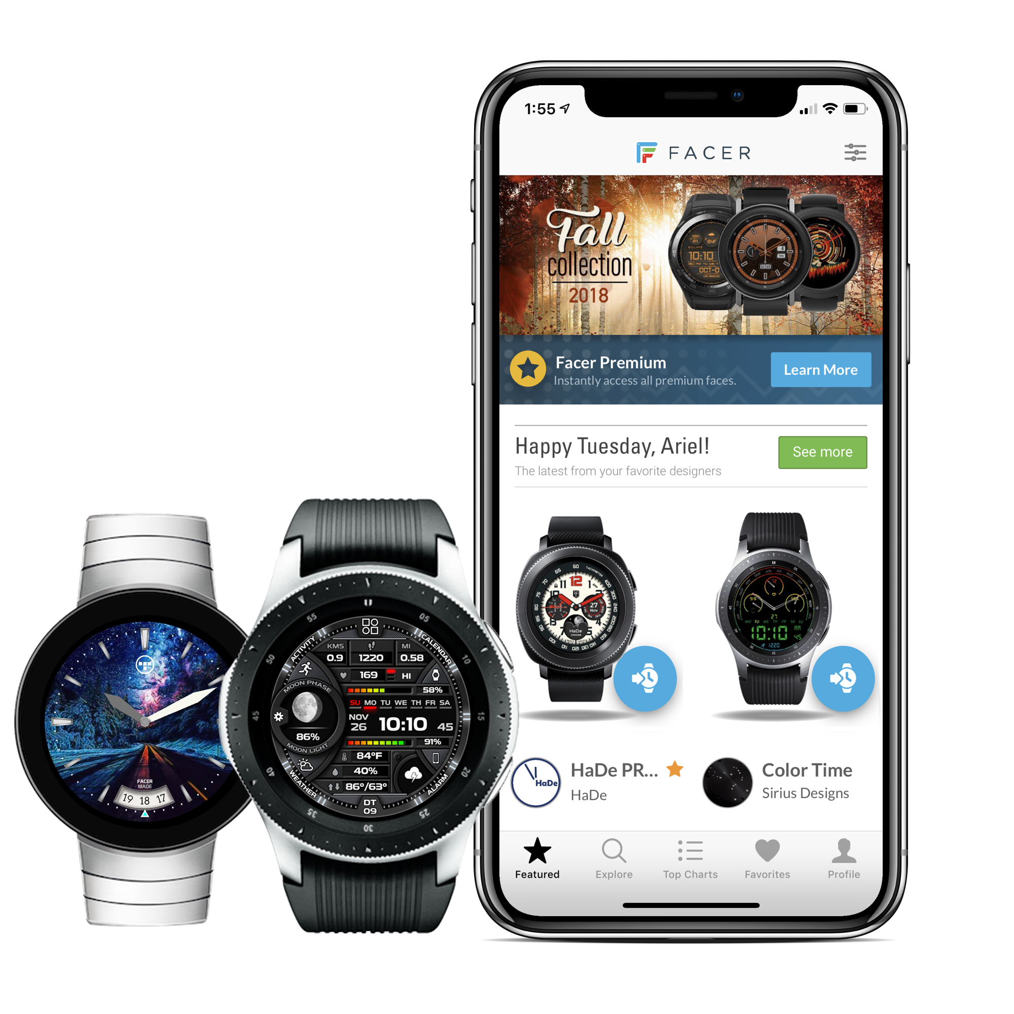 facer ios gear s3
