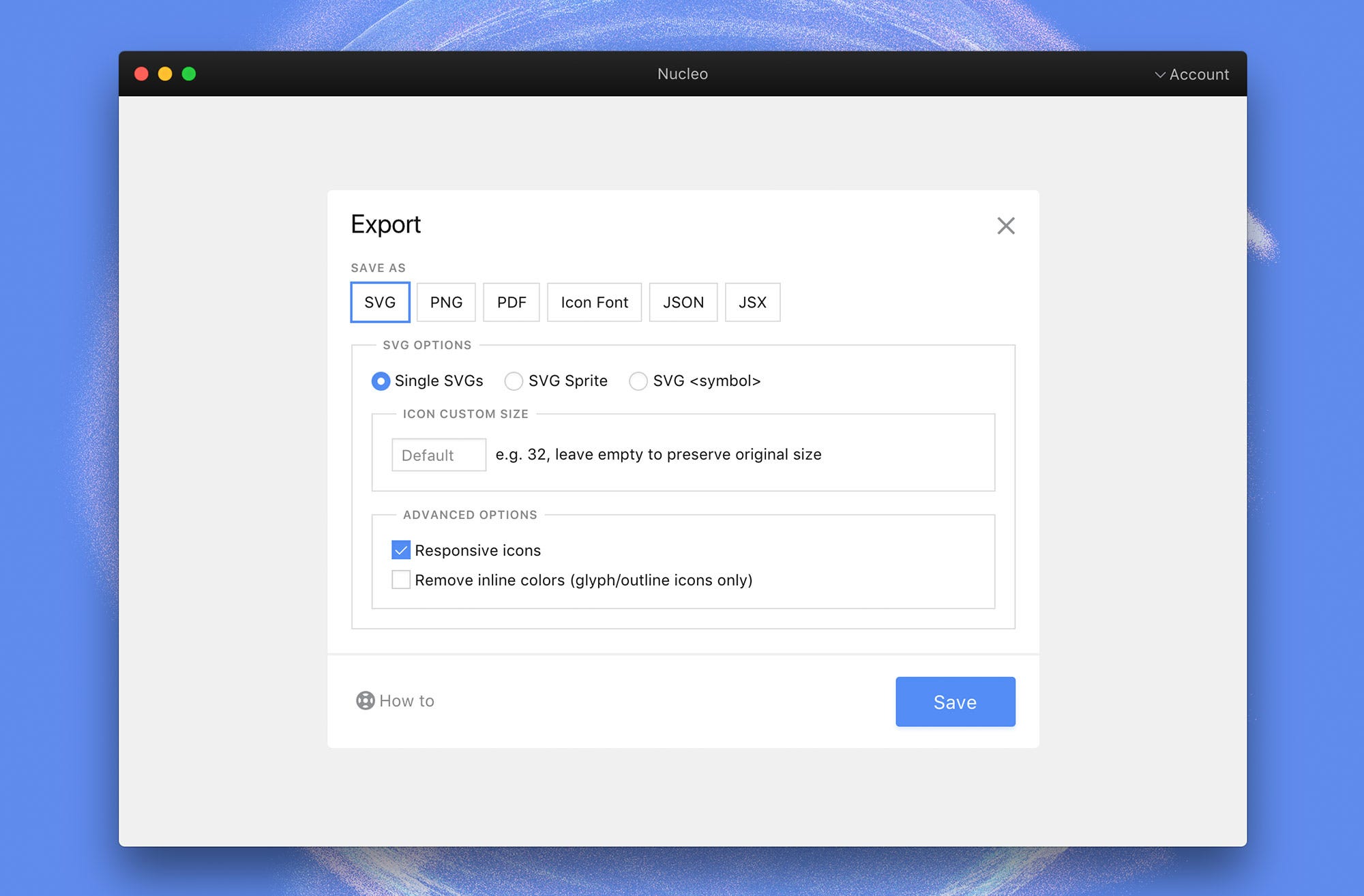 A Better Way To Export Icons What S New In Nucleo V2 4 0 By Sebastiano Guerriero Nucleo