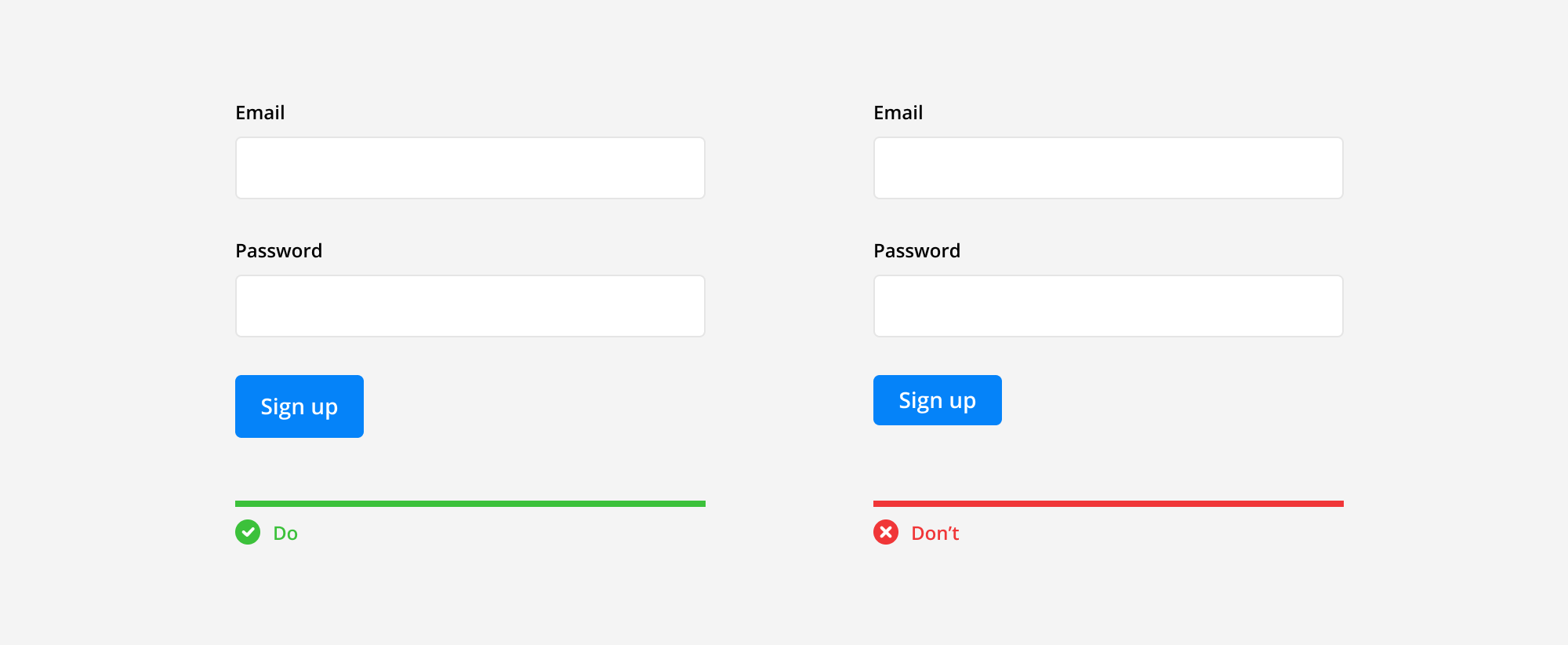 UI Designer’s Guide to Creating Forms & Inputs | by Molly Hellmuth ...