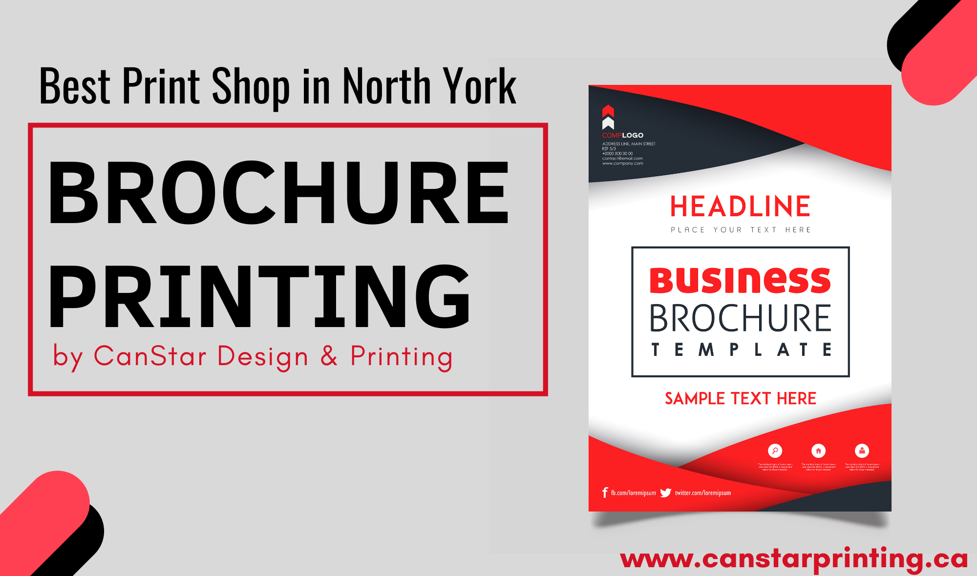 How to Get Best Brochure Design With Your North York Print Shop