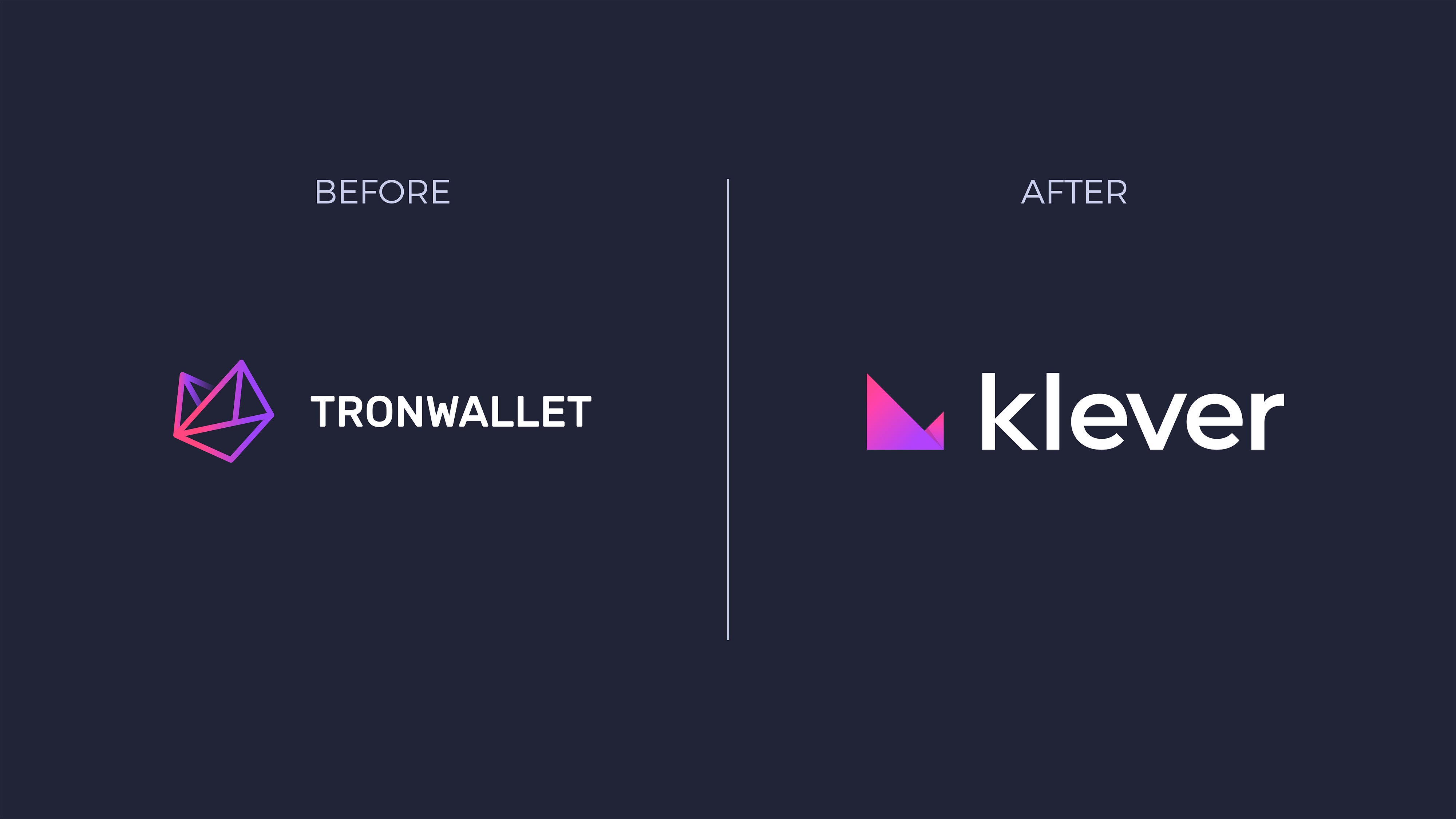 TronWallet의 새 집 : Klever를 소개합니다 – Klever 지원