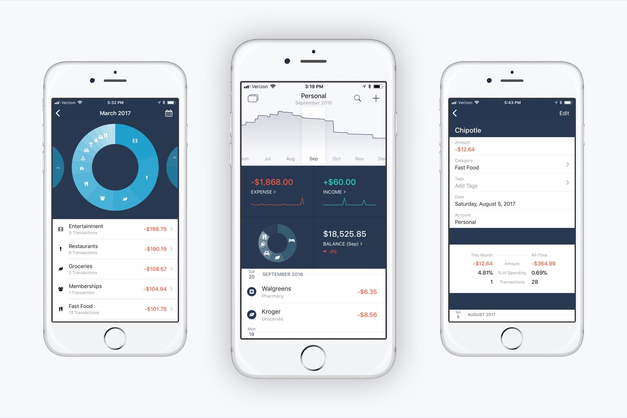 I didn't like any of the finance apps for iPhone. So I designed my own. | by Mason Wolters | Slope Blog | Medium