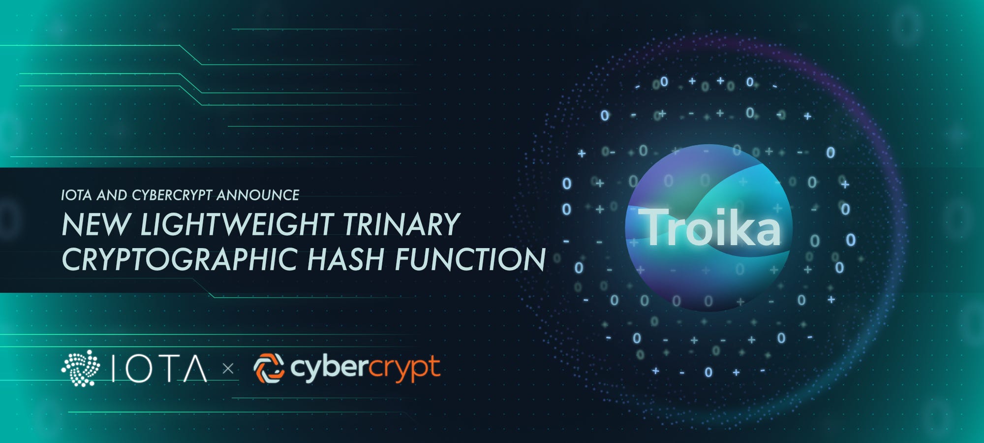 Iota And Cybercrypt Announce New Lightweight Trinary