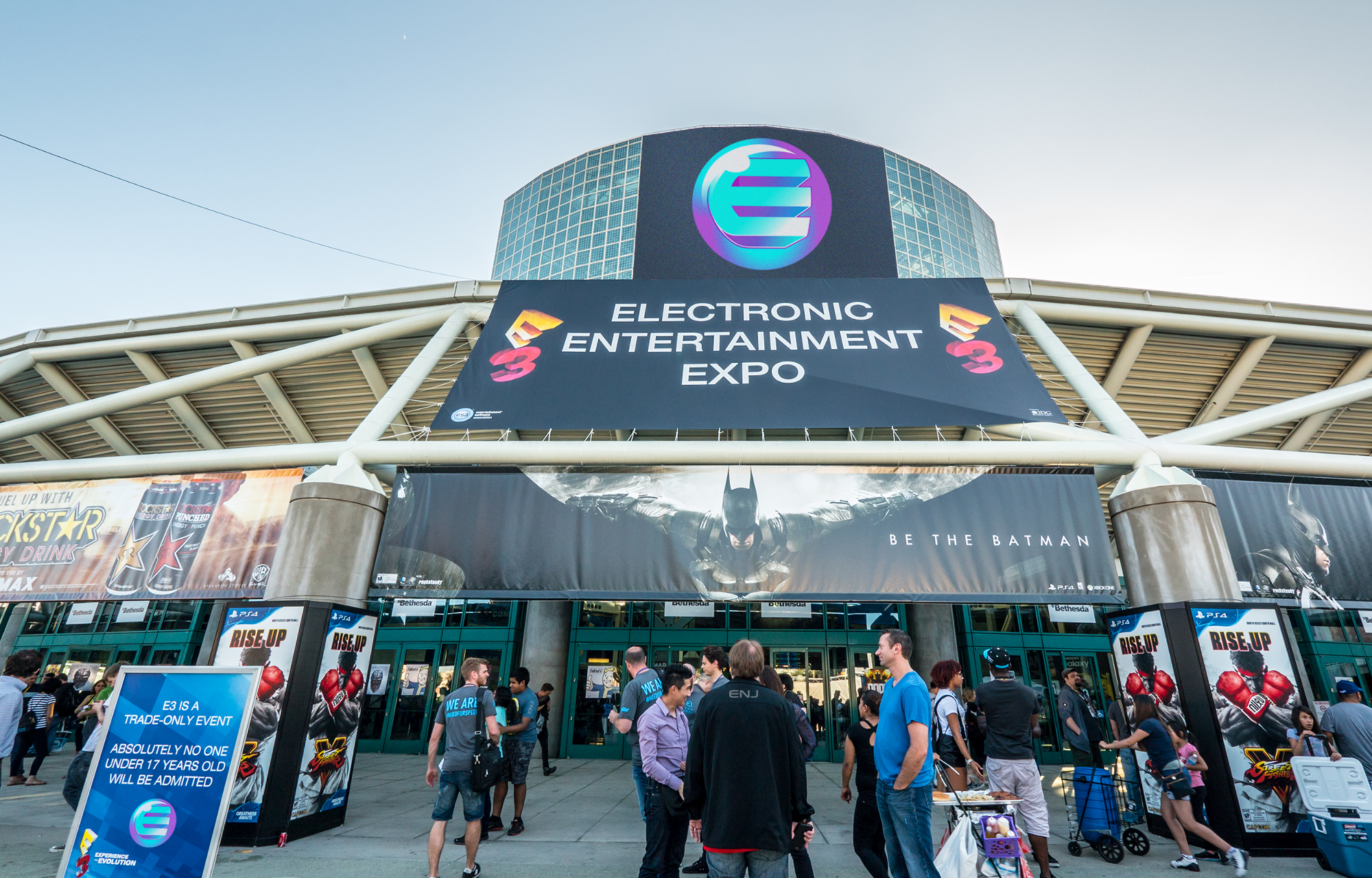 The Electronic Entertainment Expo, aka E3 is held annually in Los Angeles.