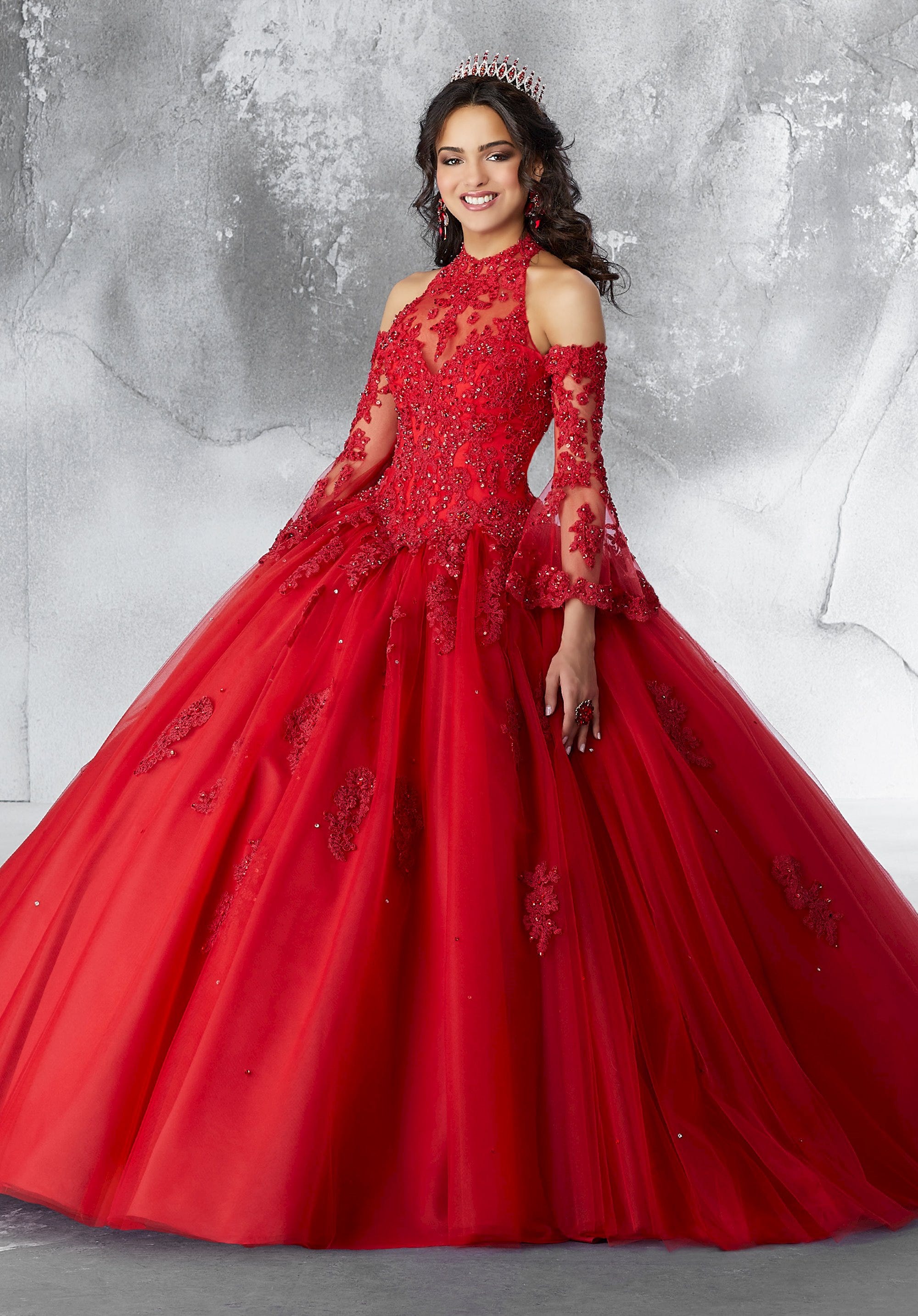 red quinceanera dresses 2019