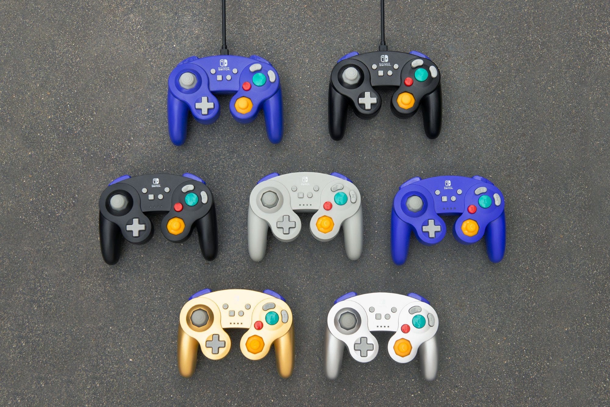 black wireless gamecube controller switch