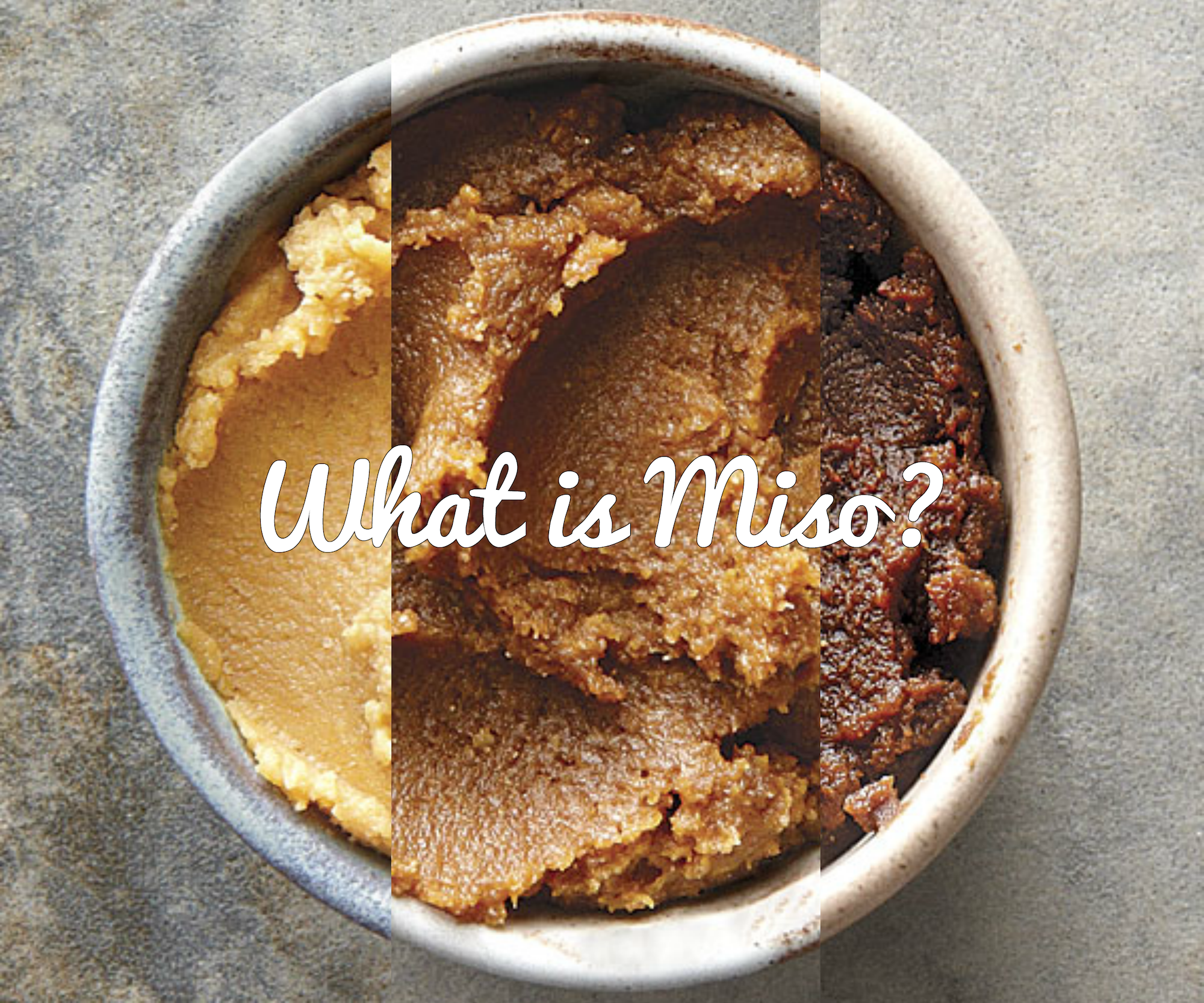 What Is Miso Miso Is A Japanese Seasoning Made By By Lumpy Batter Medium