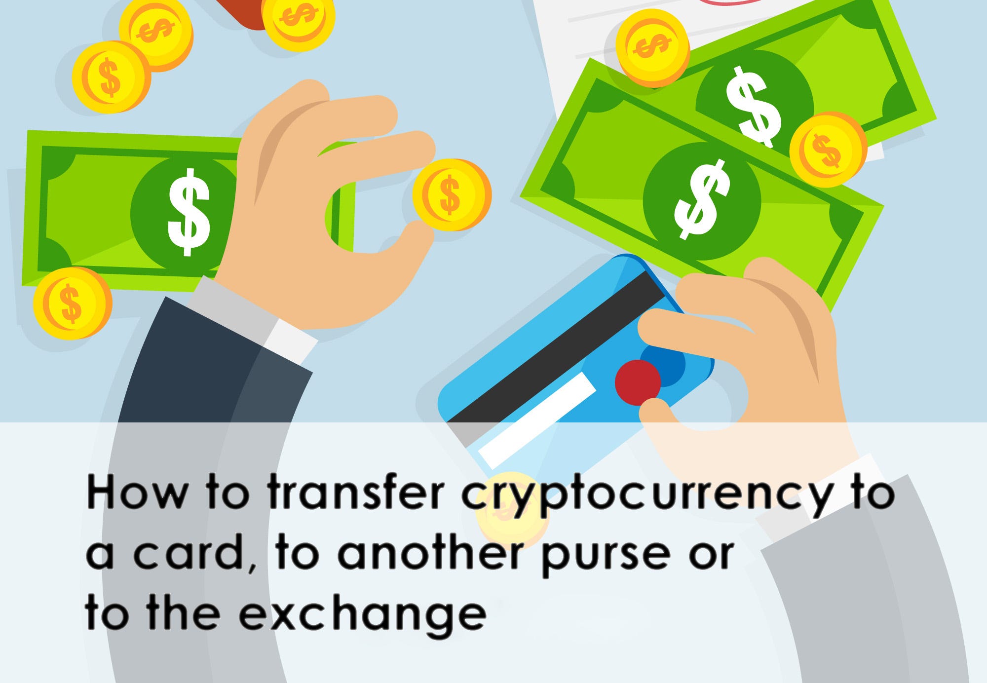 transfer cryptocurrency from wallet to exchange