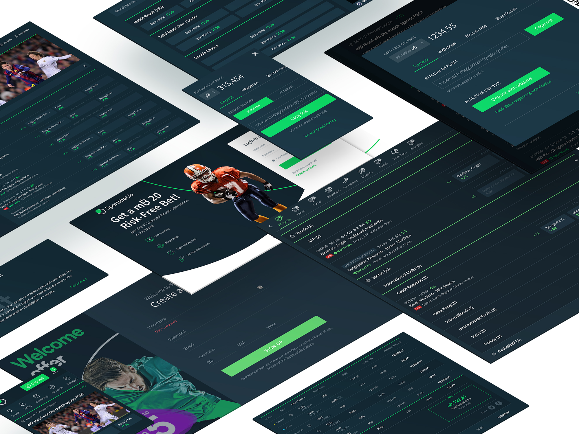 Sportsbet Io Ui Ux Case Study On Bitcoin Sports Betting - 