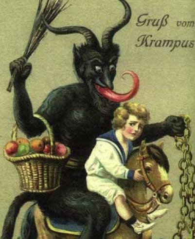 Krampus Comes This Weekend Beware Sinister Saint Nick Sidekicks By The Awl The Awl Medium