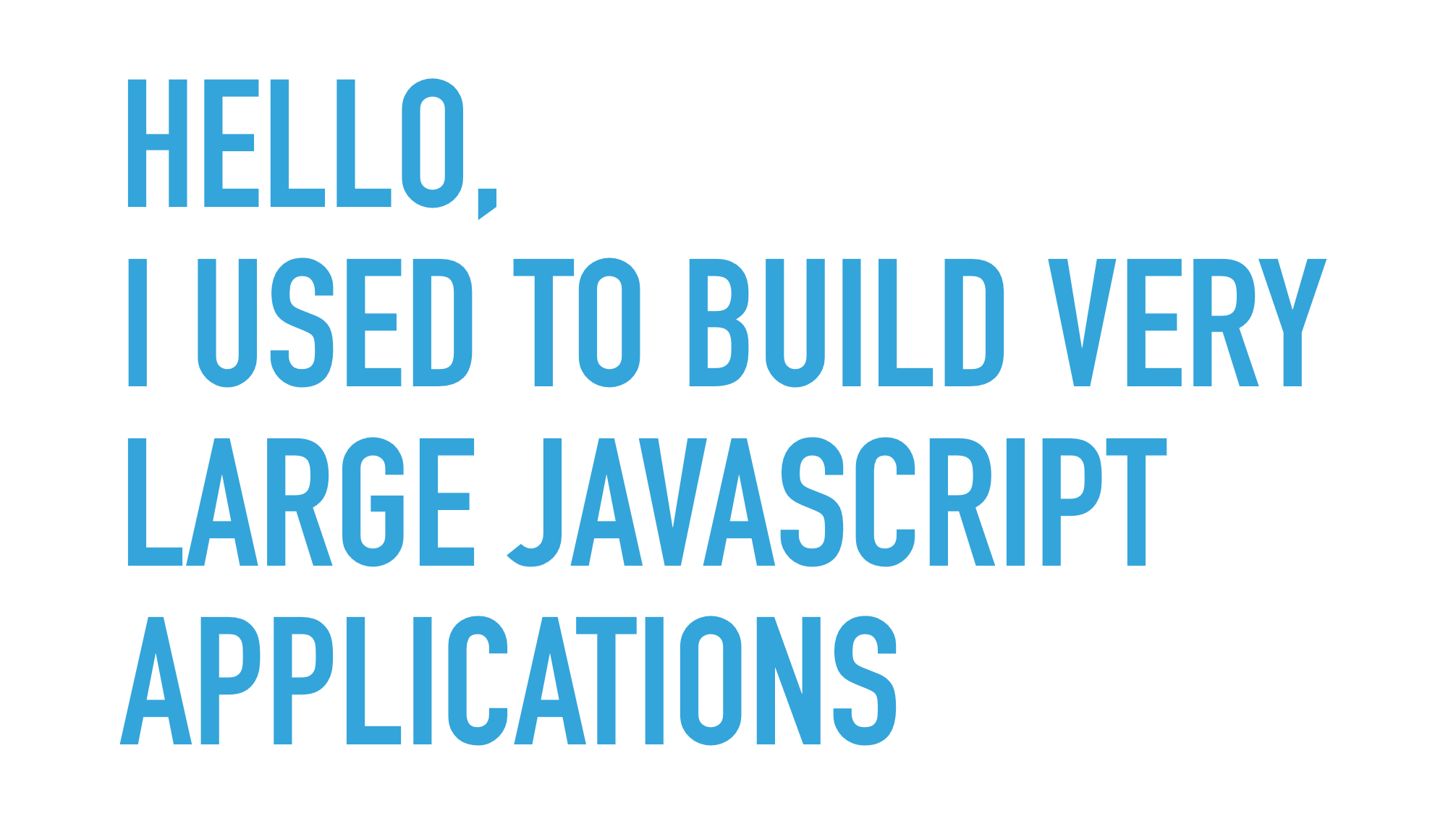 Designing very large (JavaScript) applications | by Malte ...