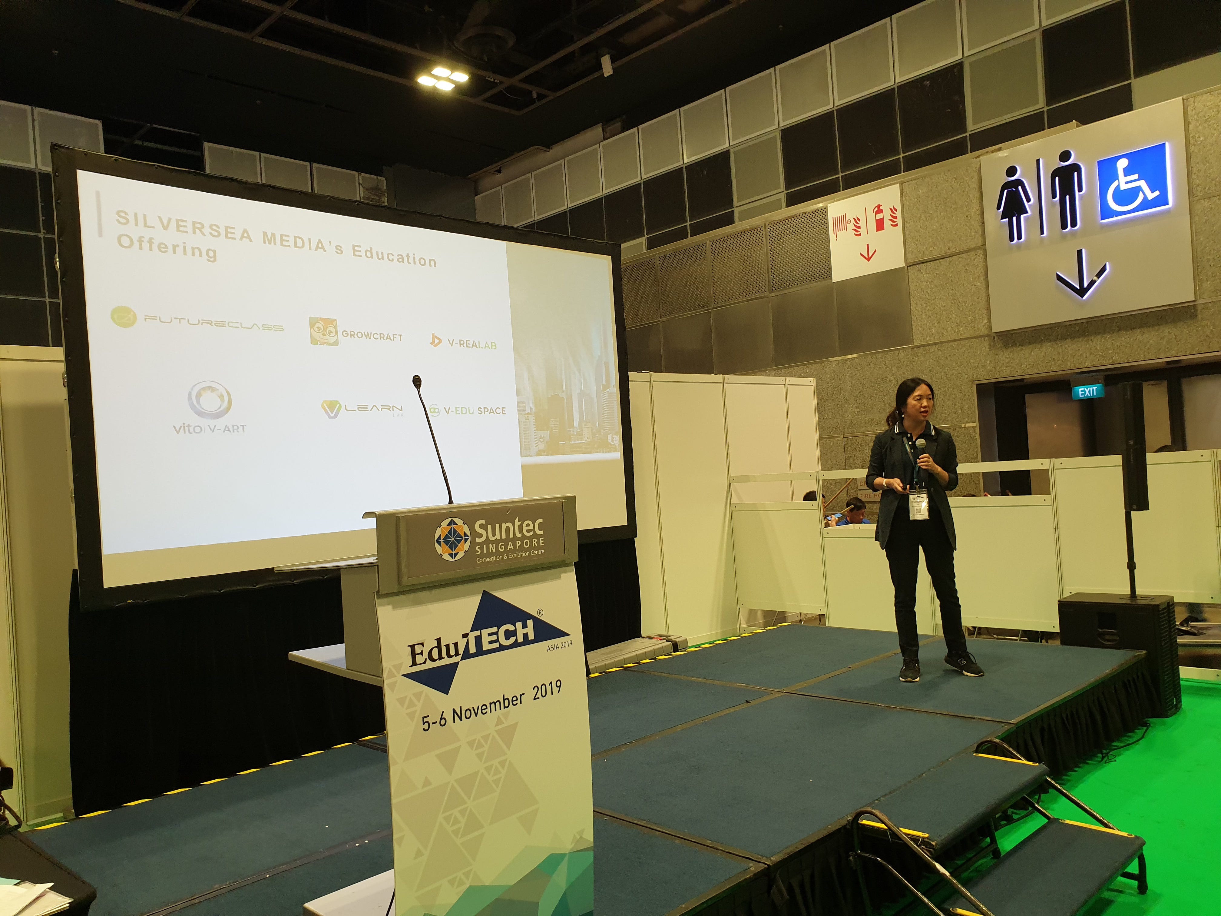 Silversea Media Group Chairman & CEO, Niu Yuhong, in EduTech Asia 2019 Speaking Session