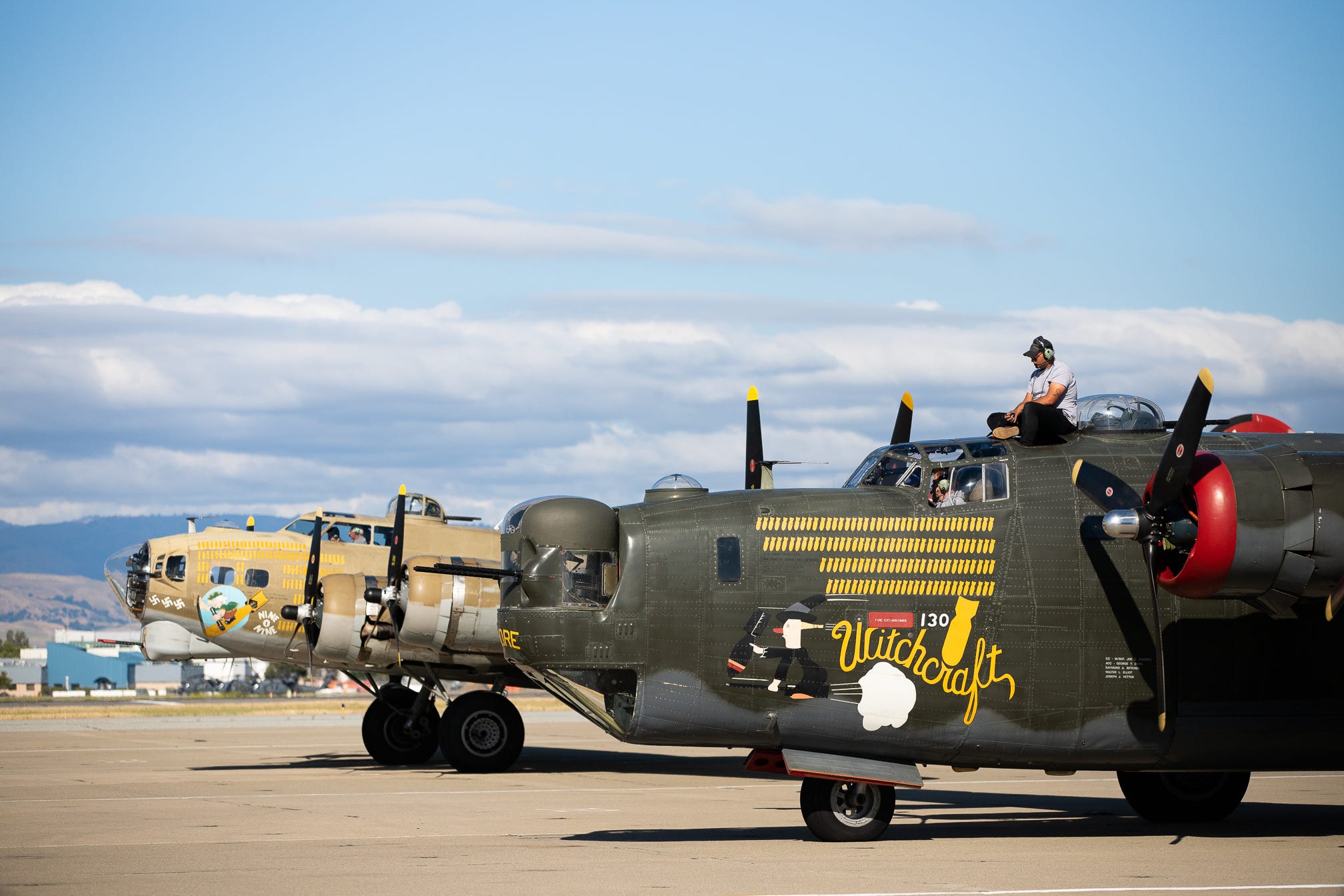 Photos Check out the vintage WWII planes on display at Moffett Field