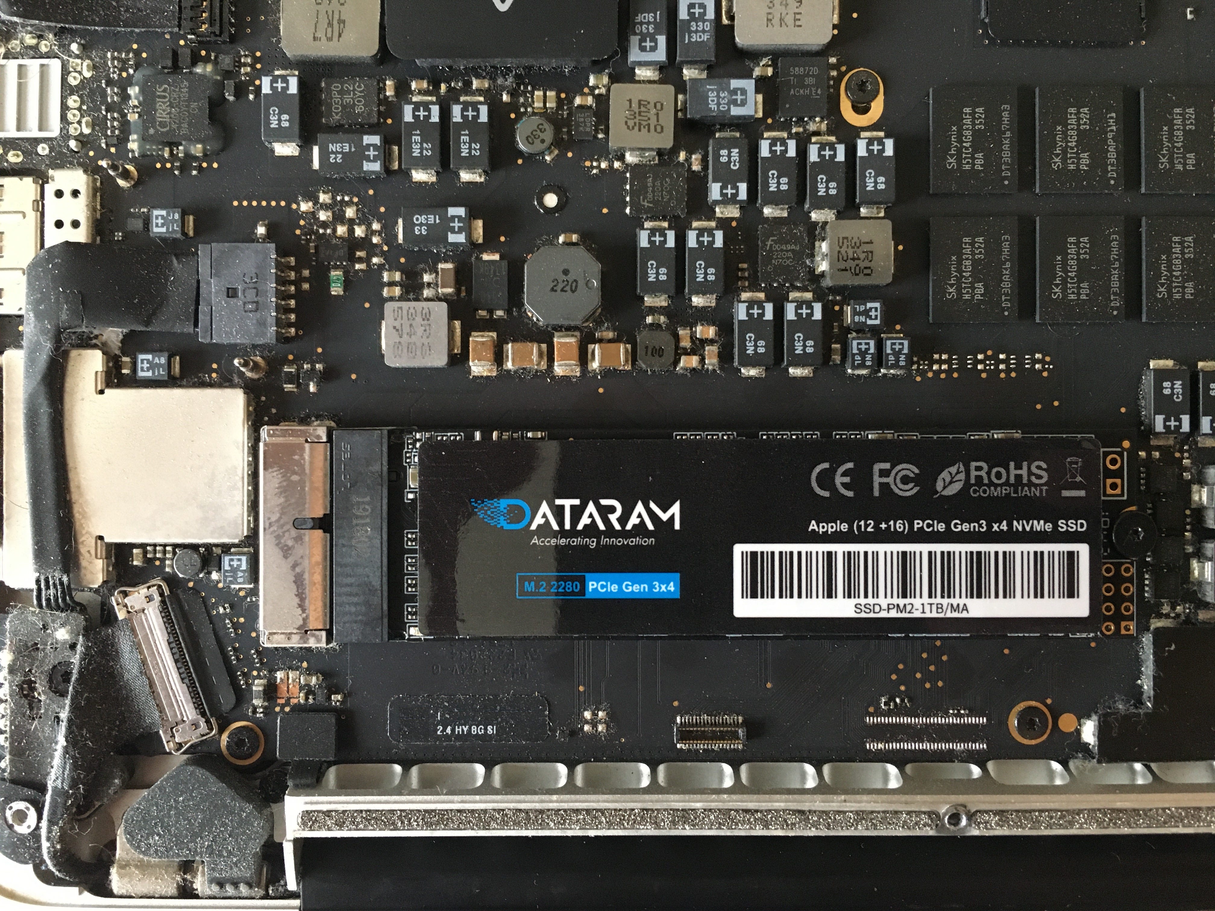 macbook 2015 ssd upgrade