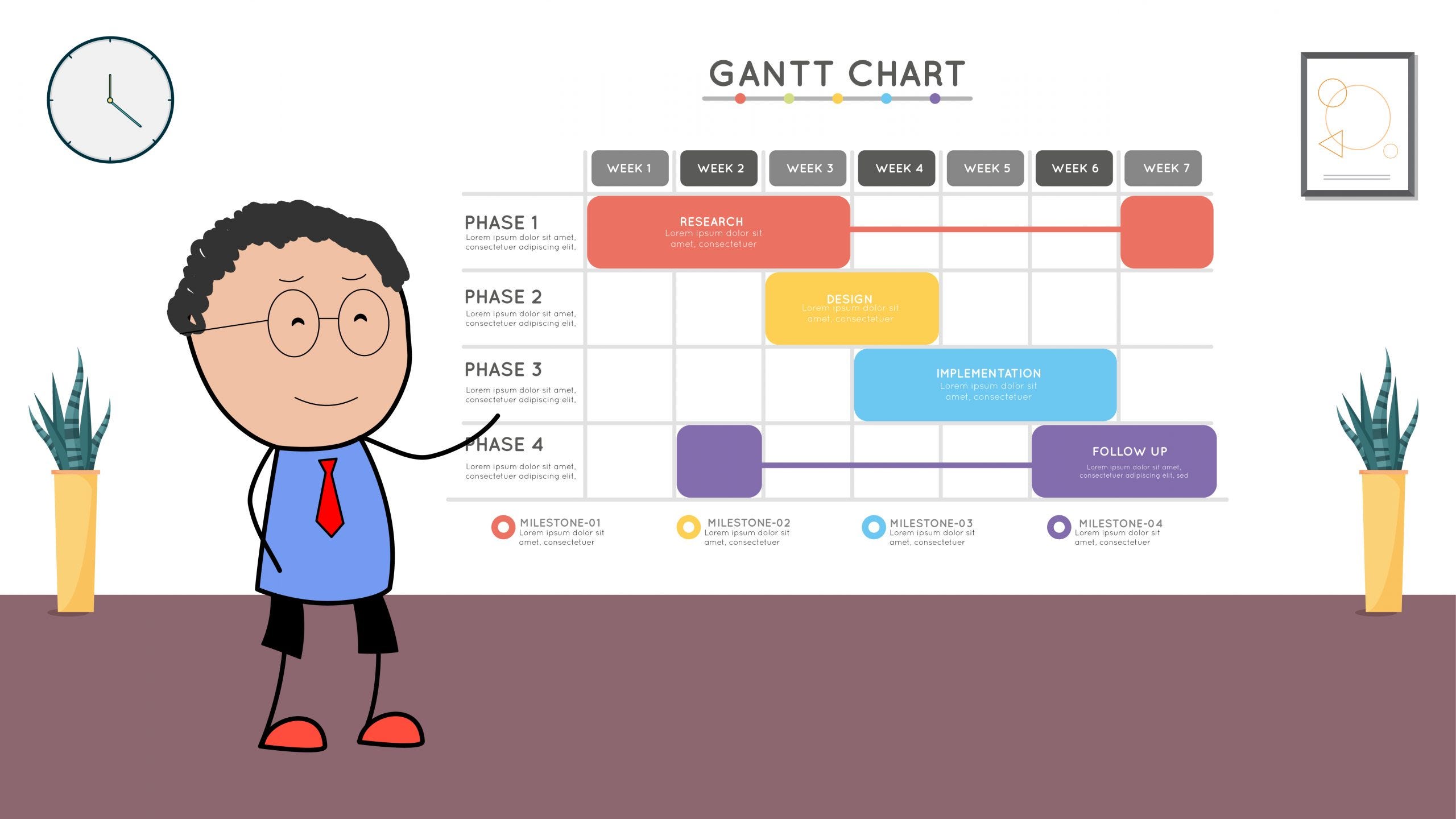 Gantt Chart Template Free from miro.medium.com