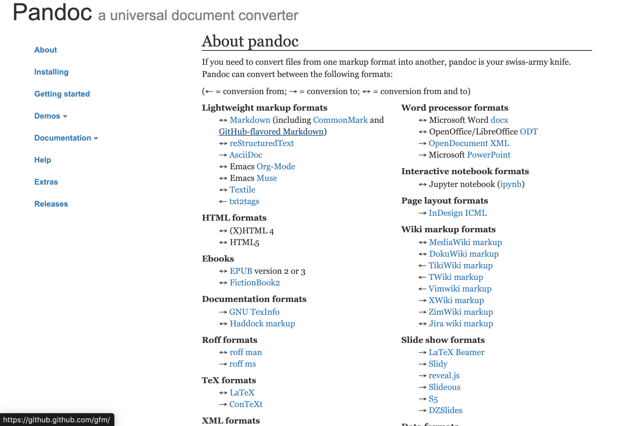 Markdown Markdown