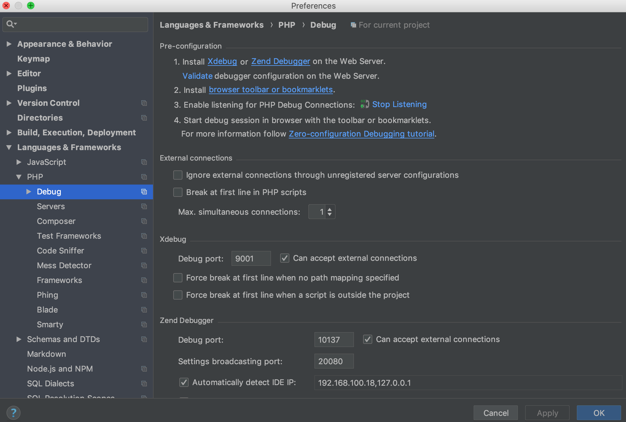 Xdebug phpstorm cli Xdebug phpstorm cli