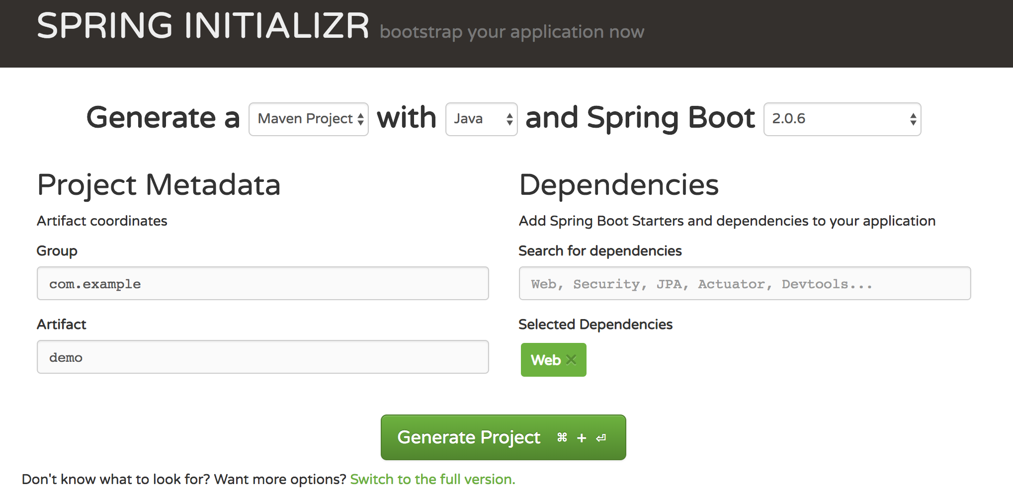 spring boot reports