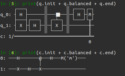 Implementing Deutsch’s Algorithm in qiskit and cirq | by Jan Czechowski ...