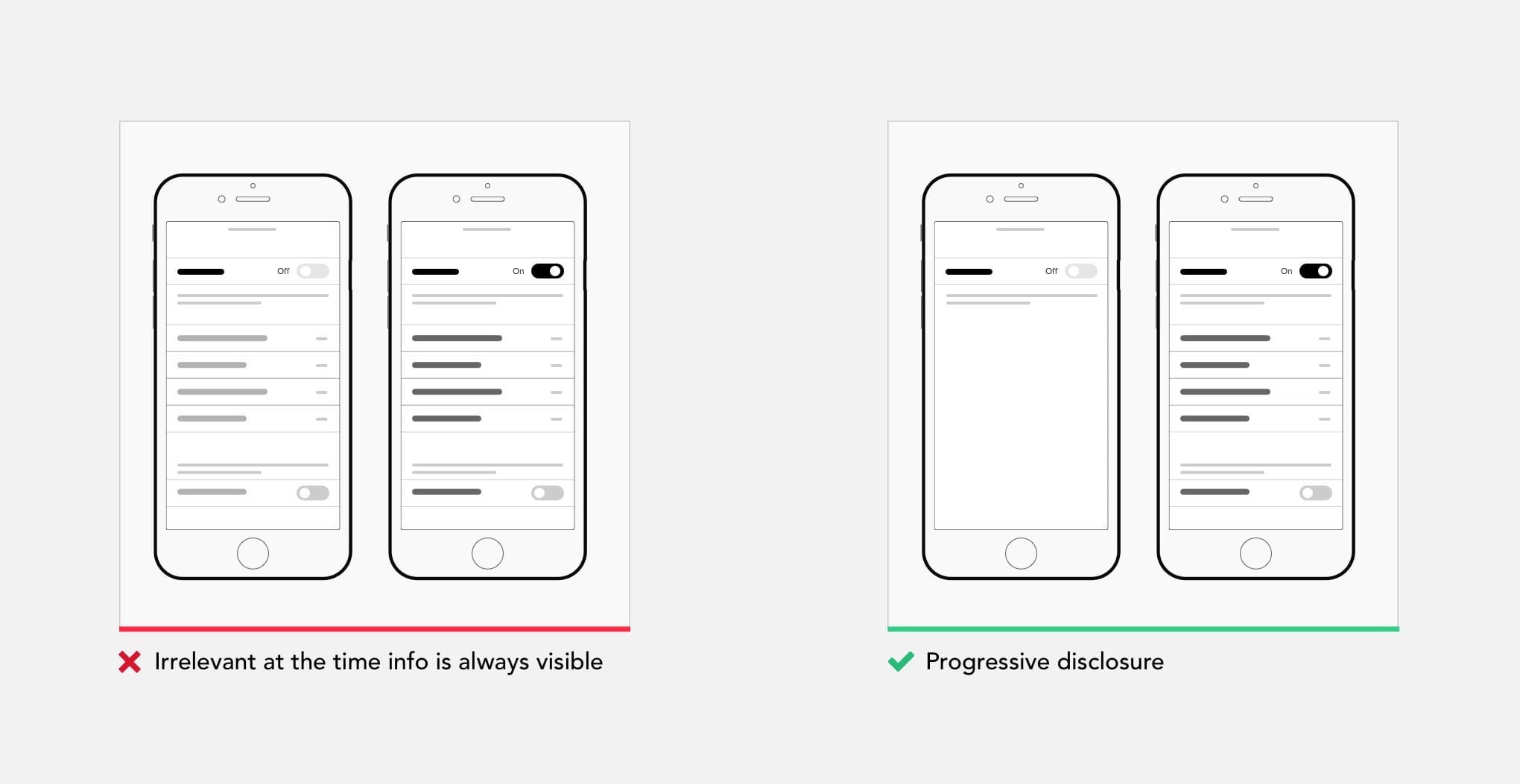 How to simplify your design. 20+ easy to follow illustrated examples | by Taras Bakusevych | UX Planet