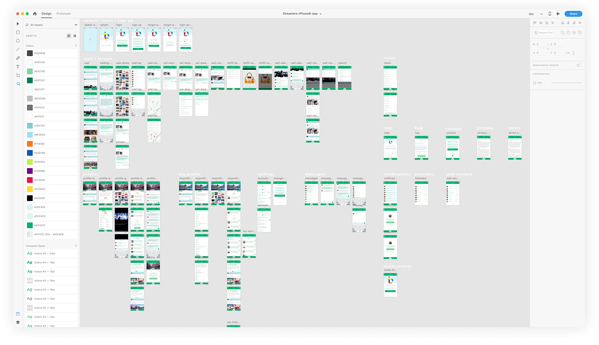 My First Steps Experiences In Adobe Xd By Veerle Pieters Prototypr