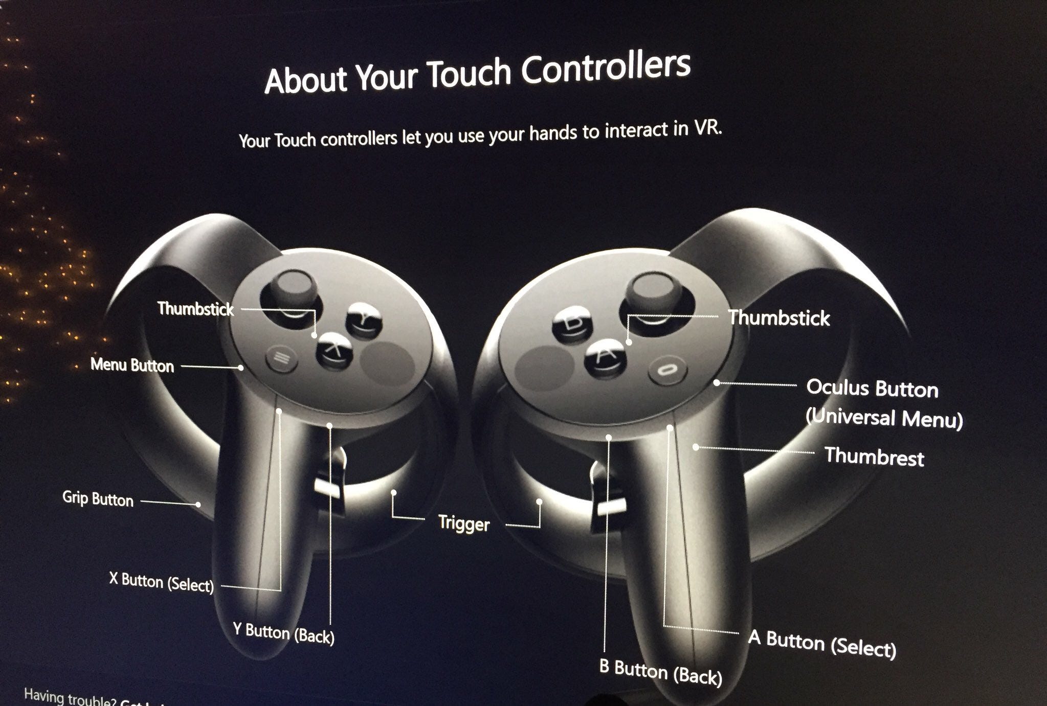 Oculus Touch controllers — first thoughts From the Hart Land