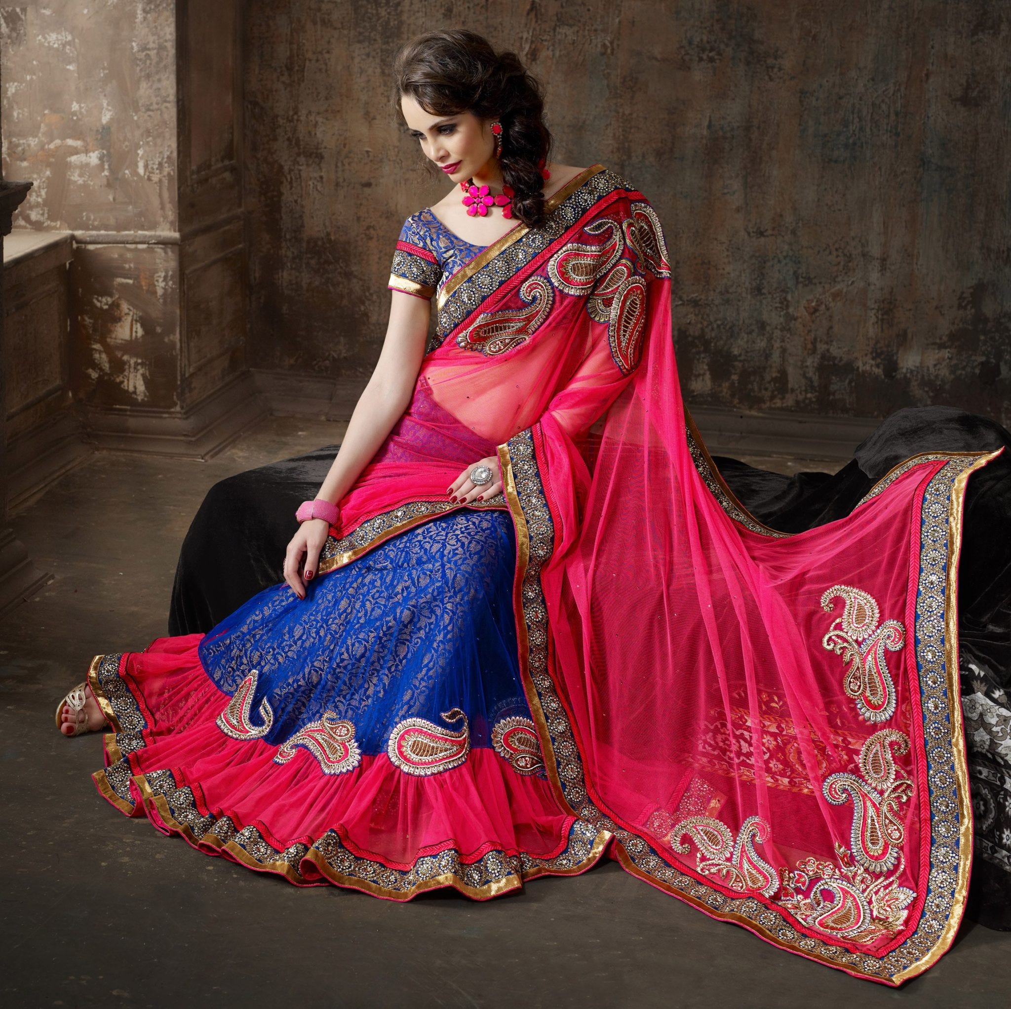 wedding saree online amazon