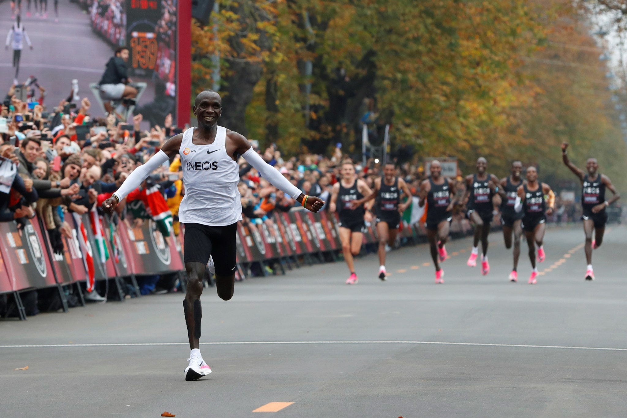 Eliud Kipchoge, INEOS 1:59 challenge | Source: NYTimes