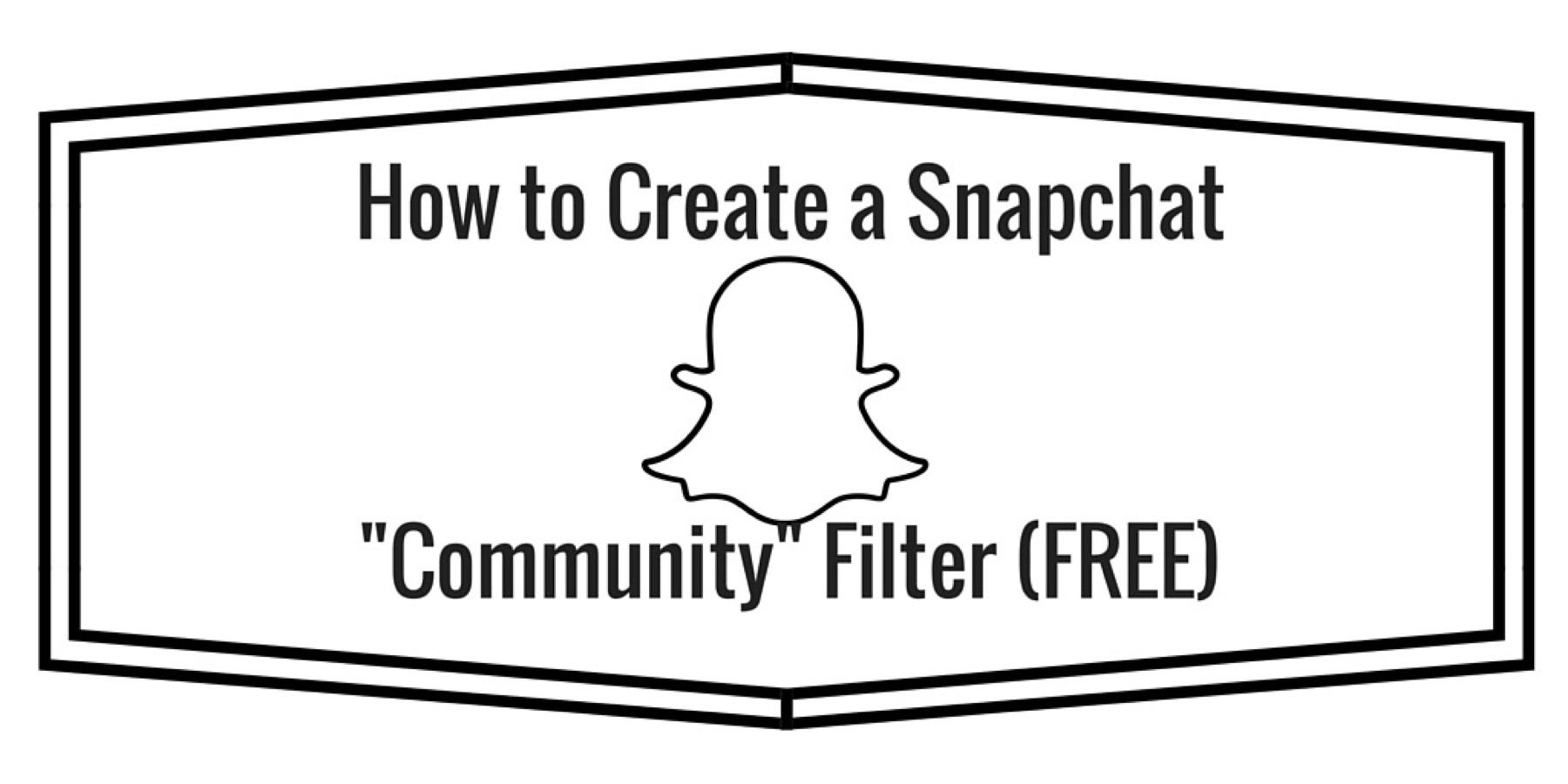 how to make snapchat filter