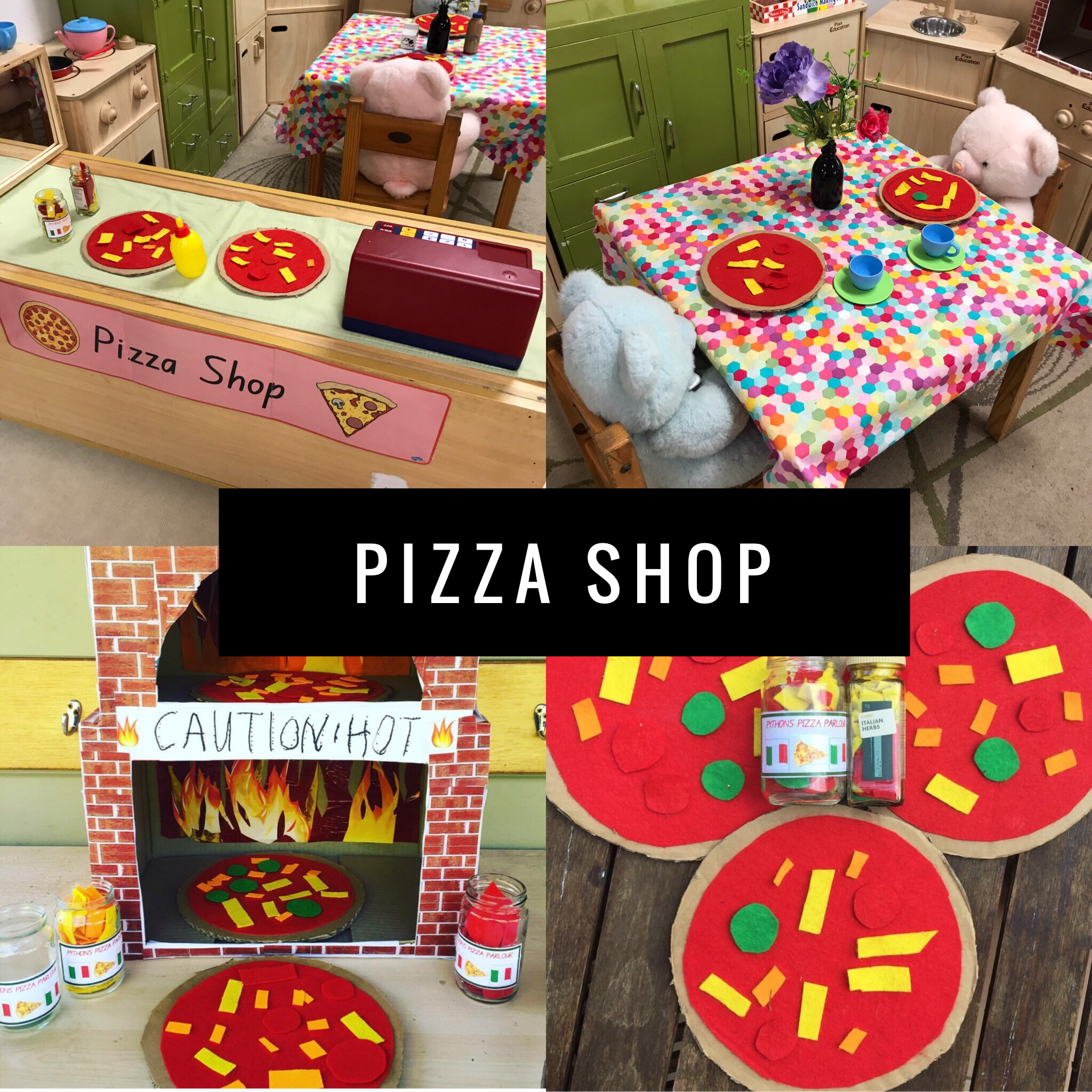 pretend play pizza