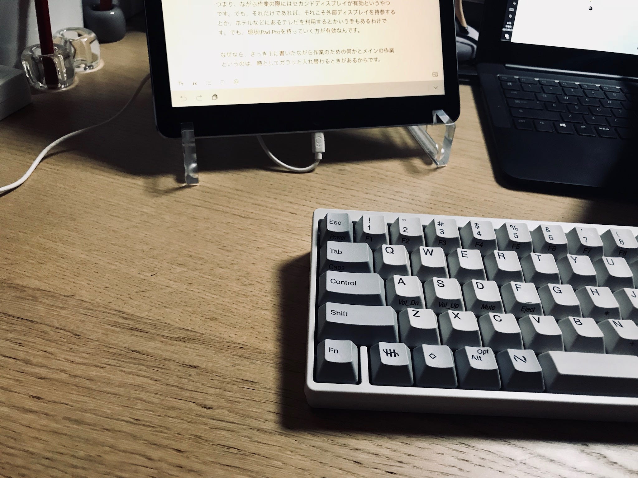 Hhkbとipad Proの組み合わせはテキストに集中できるのだよ 諸君 By いしたにまさき シン みたいもん