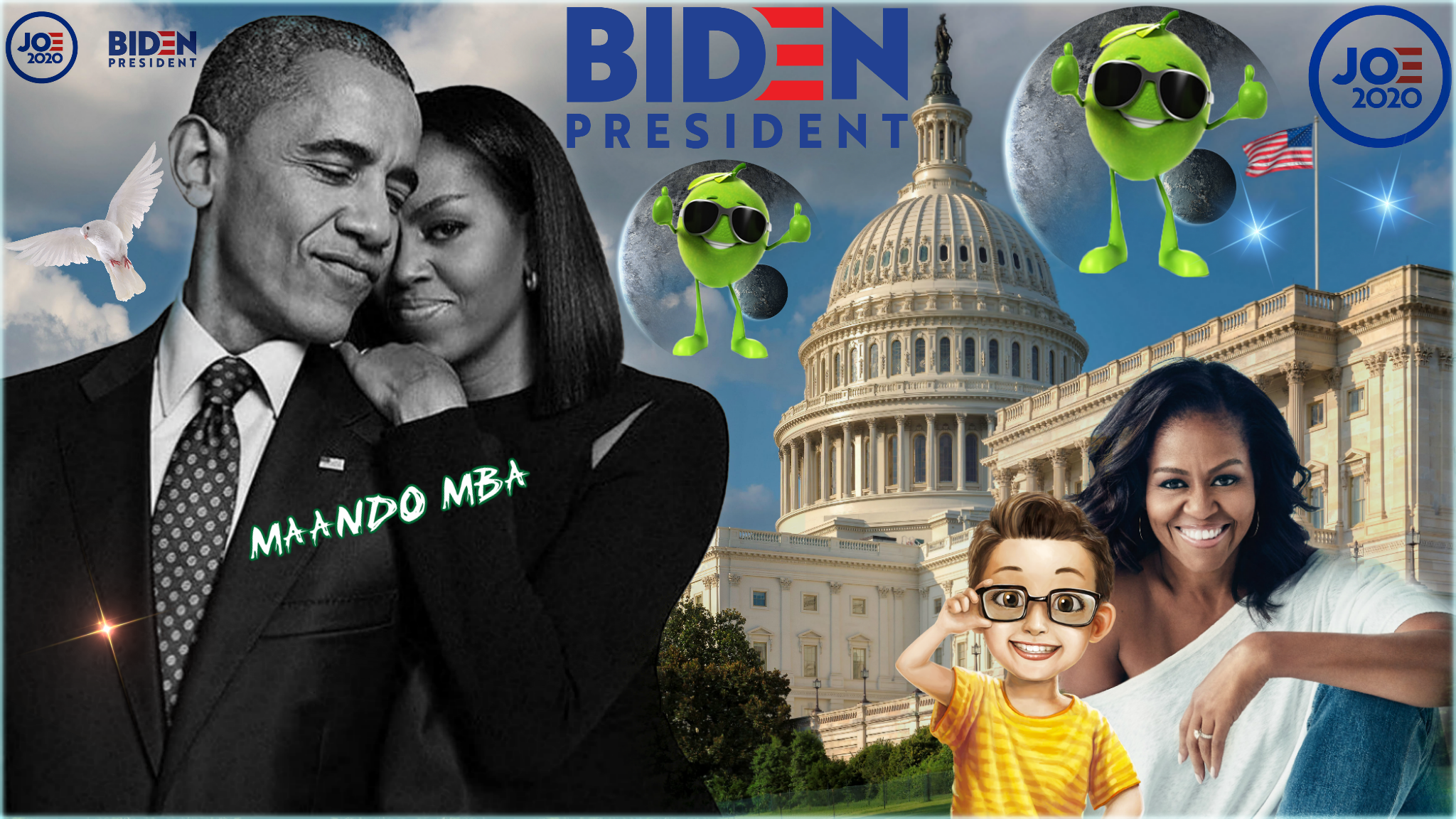 Barack Obama President Barack Obama By Maando Mba President Bernie Sanders 2020 Medium