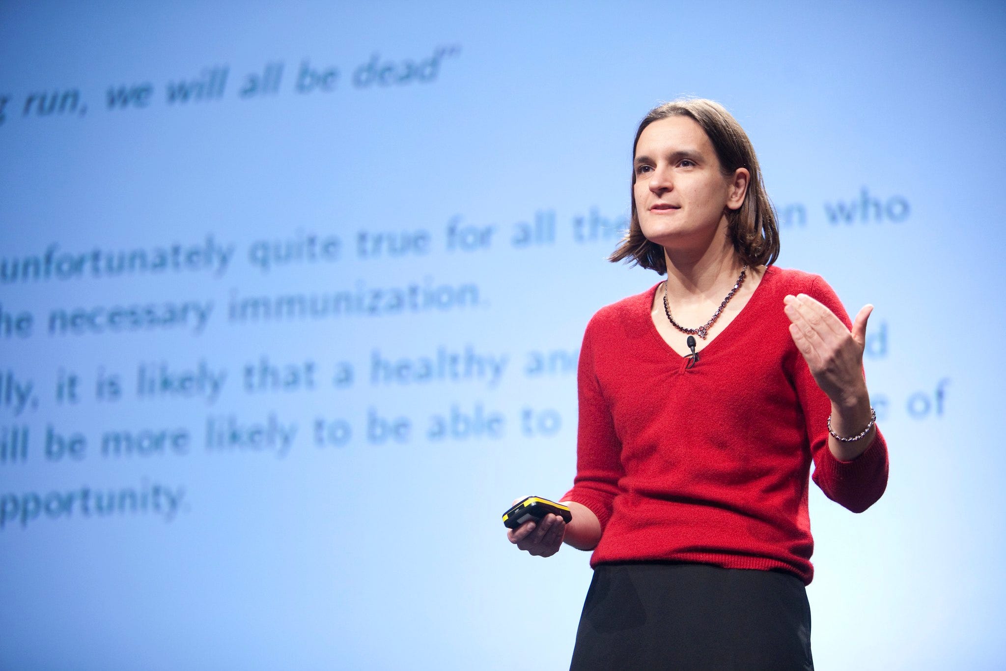 Esther Duflo s Home Run TED Talk How To Present An Idea From A Nobel By Bob Lalasz 