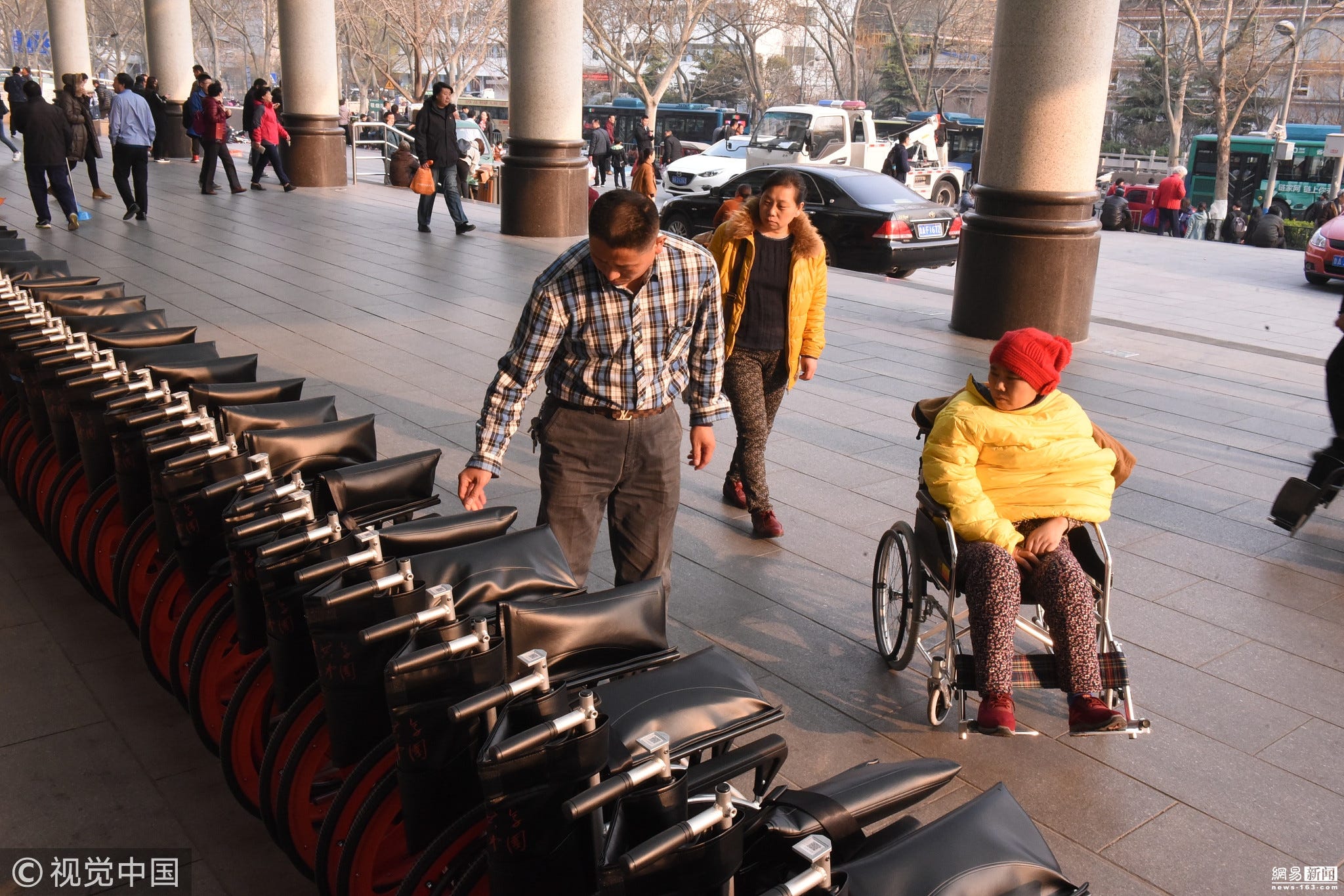 Shareable Wheelchairs Have Been Rolled Out At Jinan Hospital