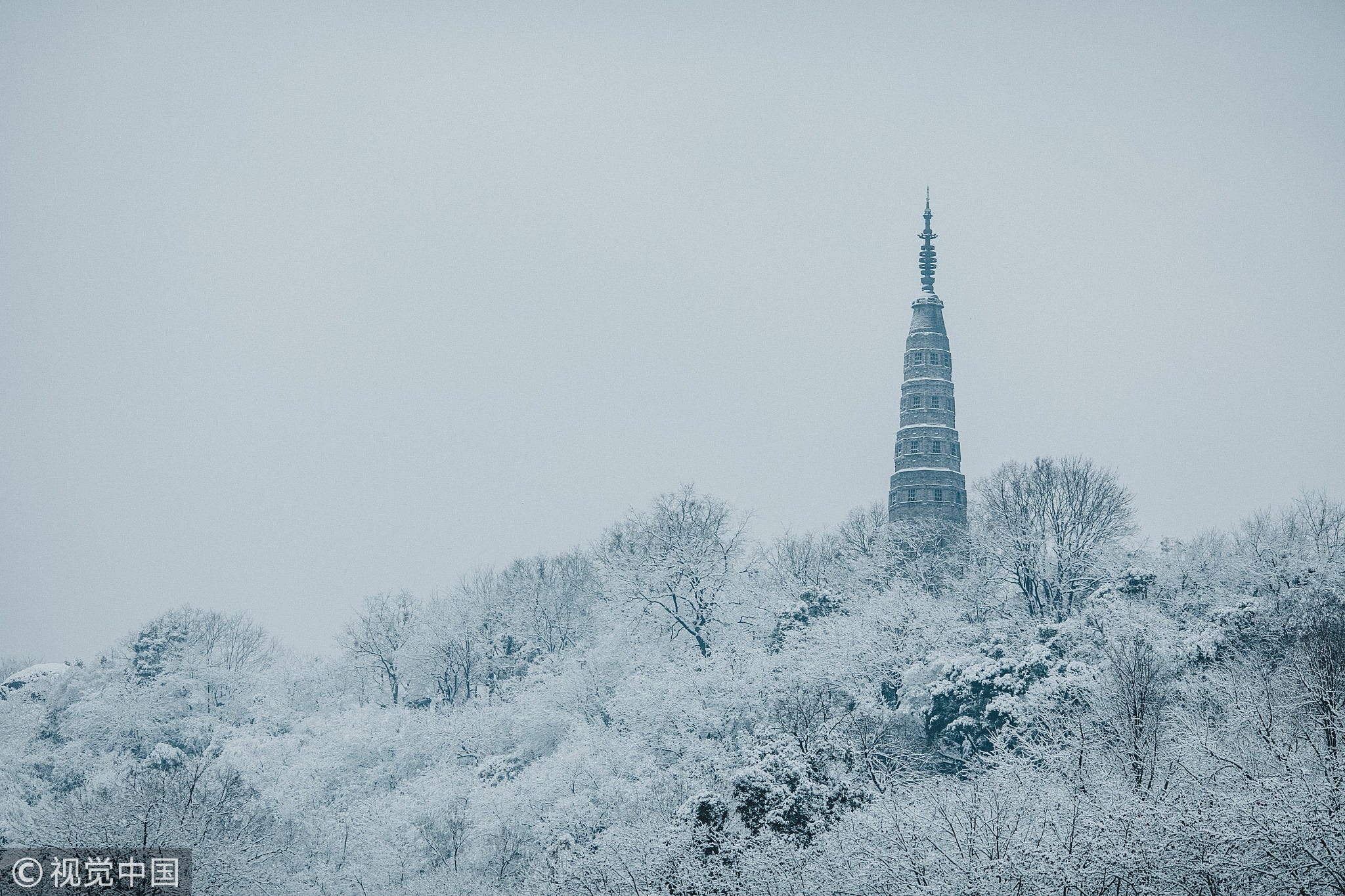 LOOK Incredible photos of Shanghai covered in snow