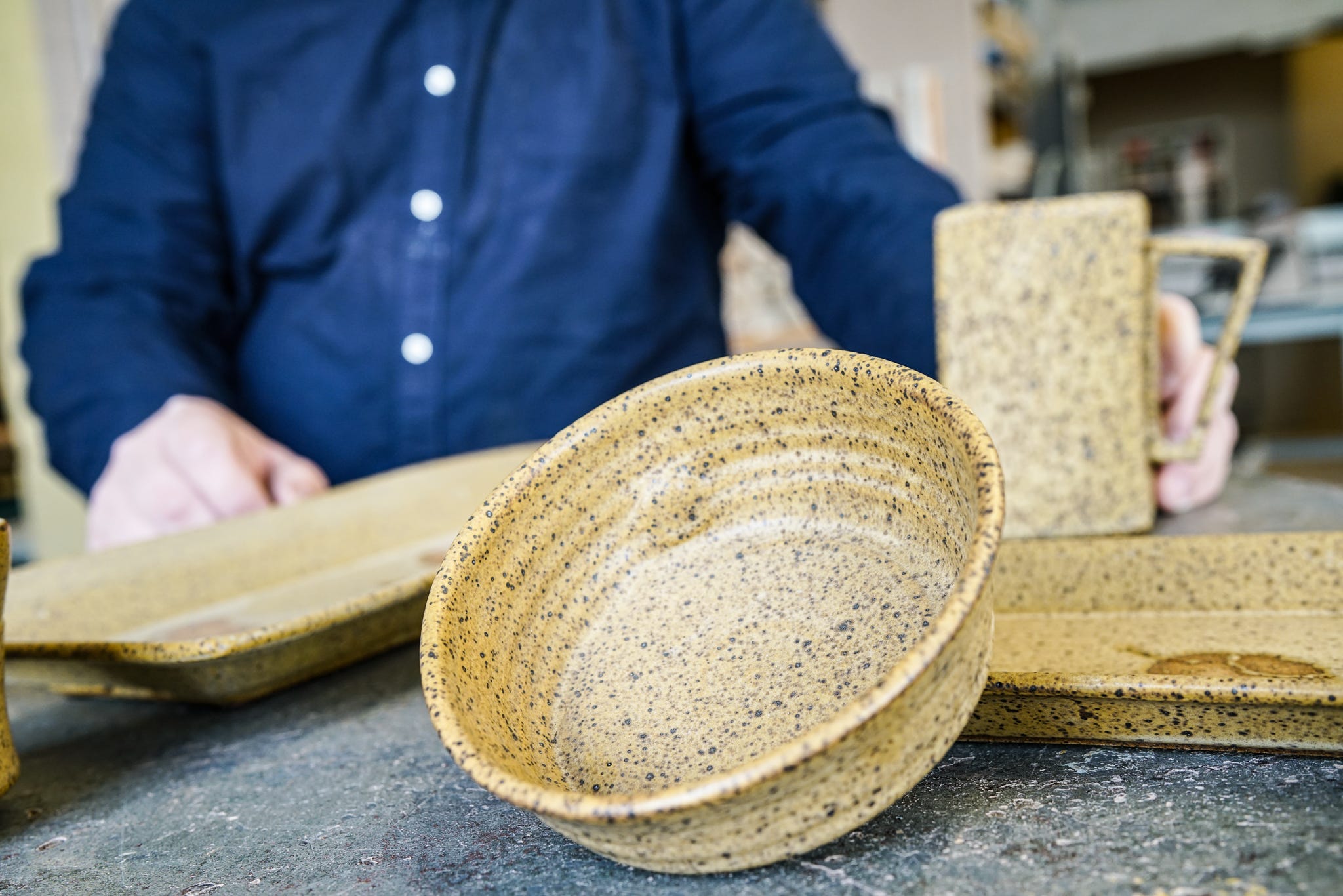 West Michigan Potters Guild brings pottery and the human touch with