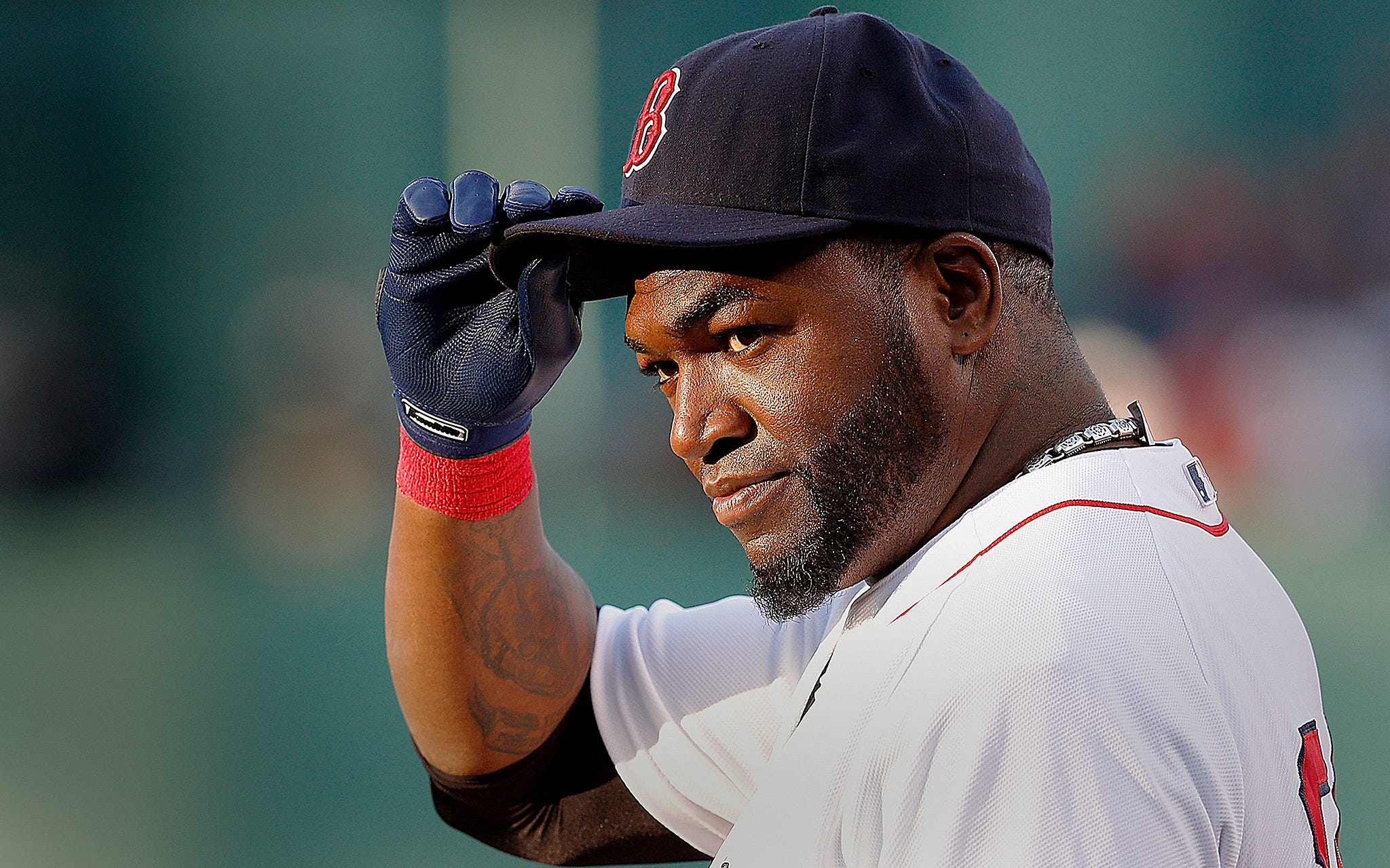 david ortiz yankees hat
