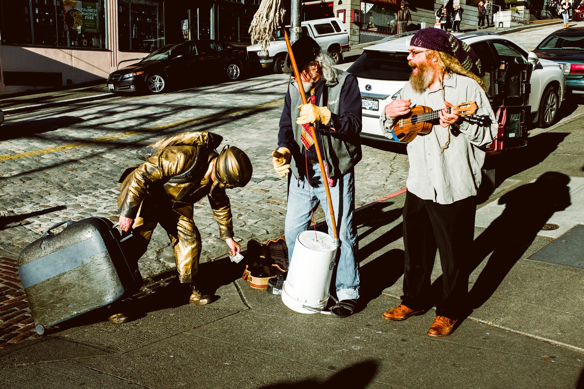 12 frames Dramatic light in Chinatown and Pike Place Market by Danny