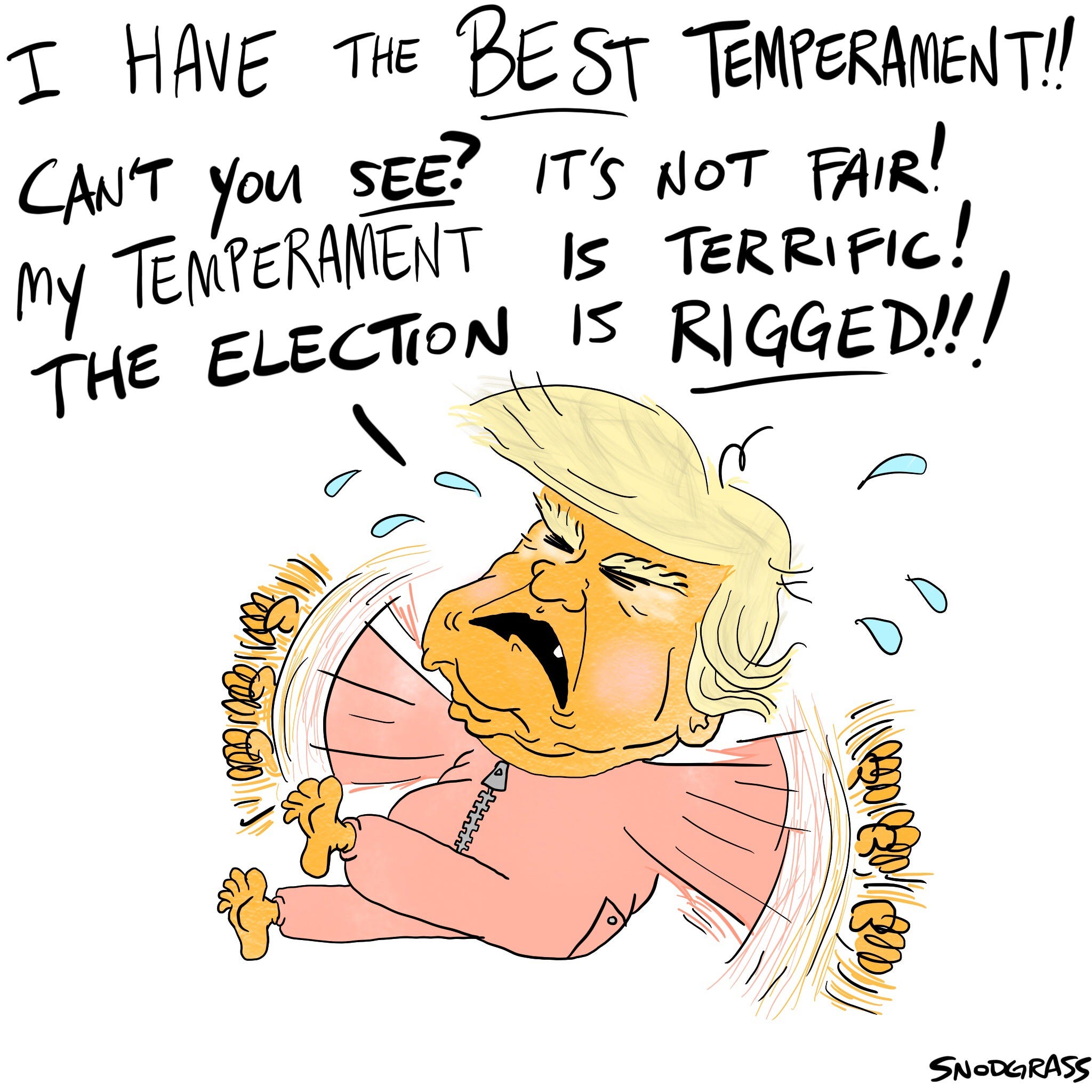 How To Draw Republicans. Hi, I’m Tyler Snodgrass, a balding… by Tyler