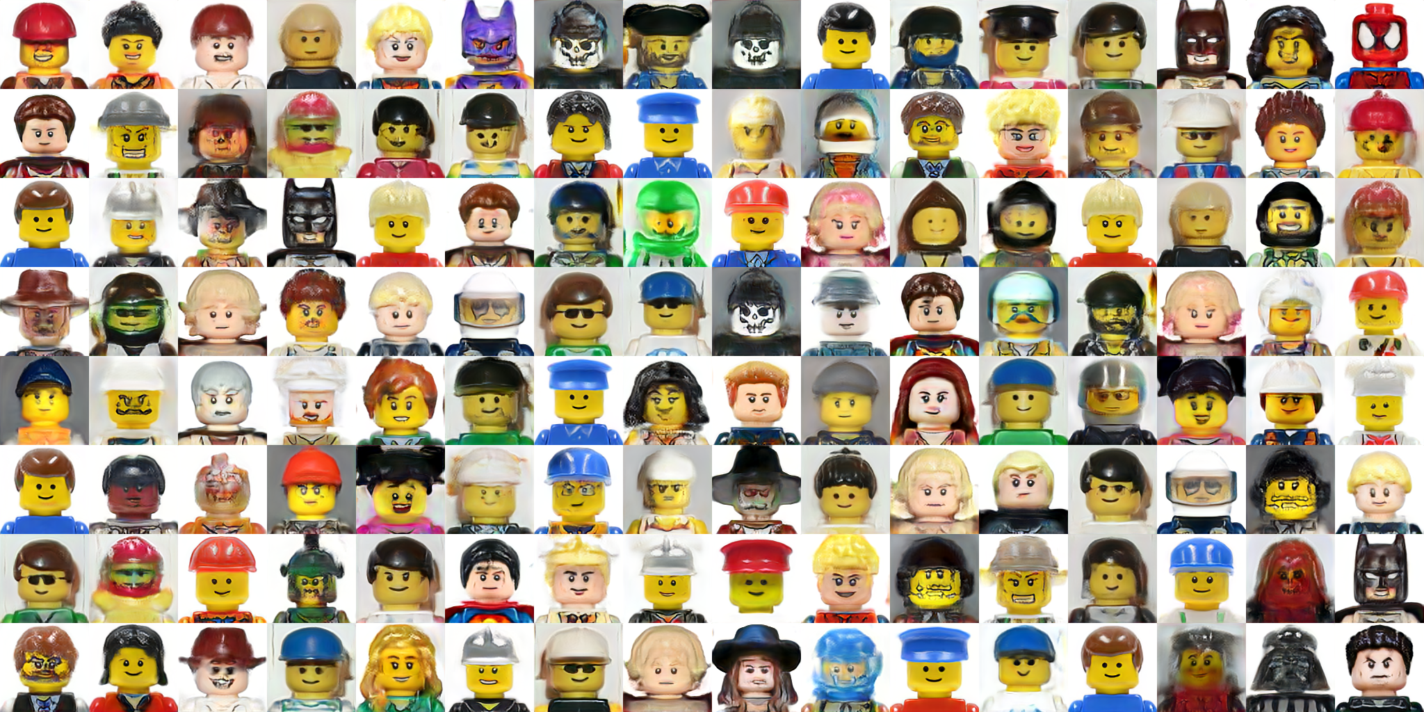 Generate Lego Minifigures with Deep Learning | by Diego Ferri | Medium