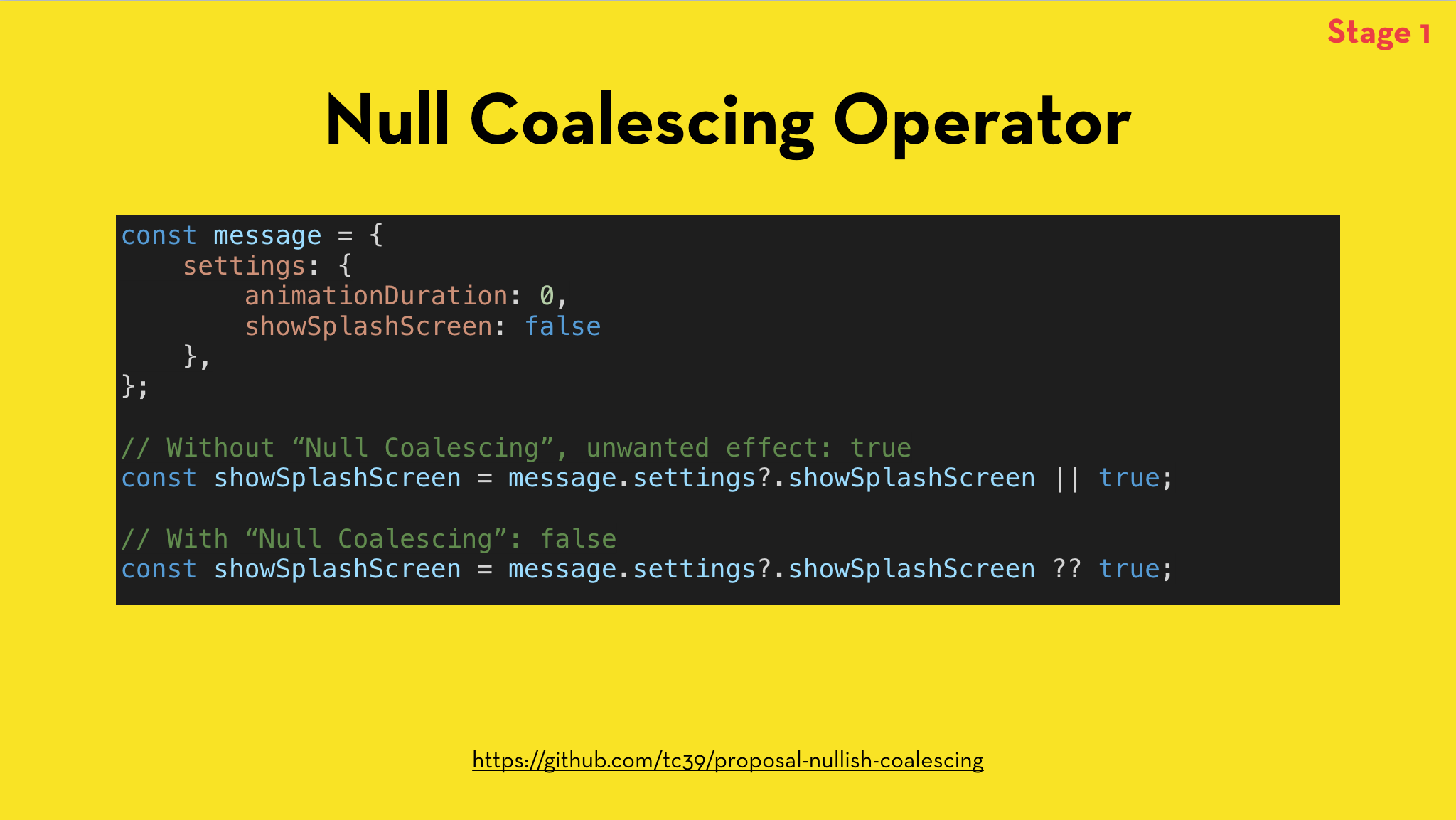 Esnext javascript nullish coalescing operator bramus medium