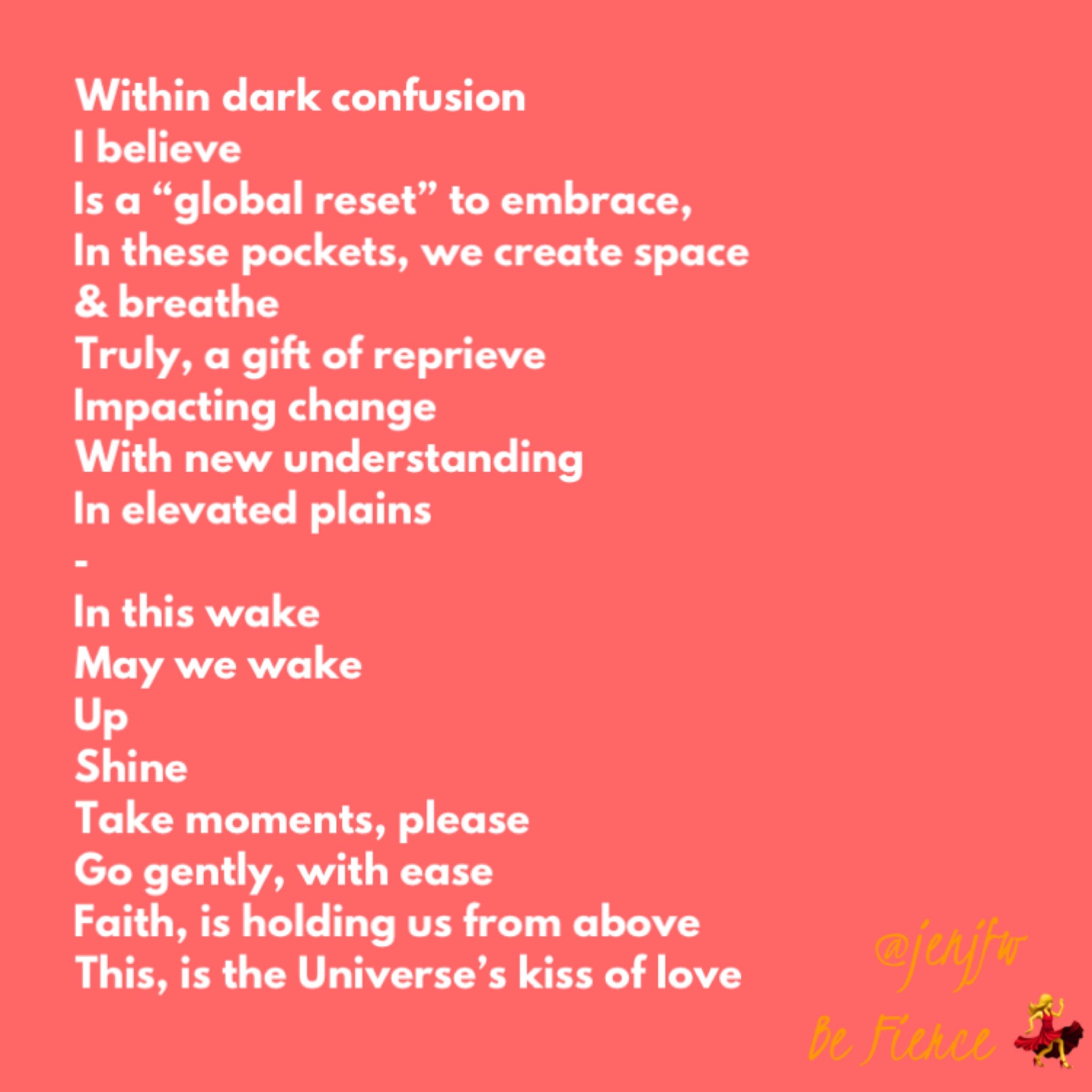 The Universe S Kiss A Prompt Poem By Fierce Force Medium