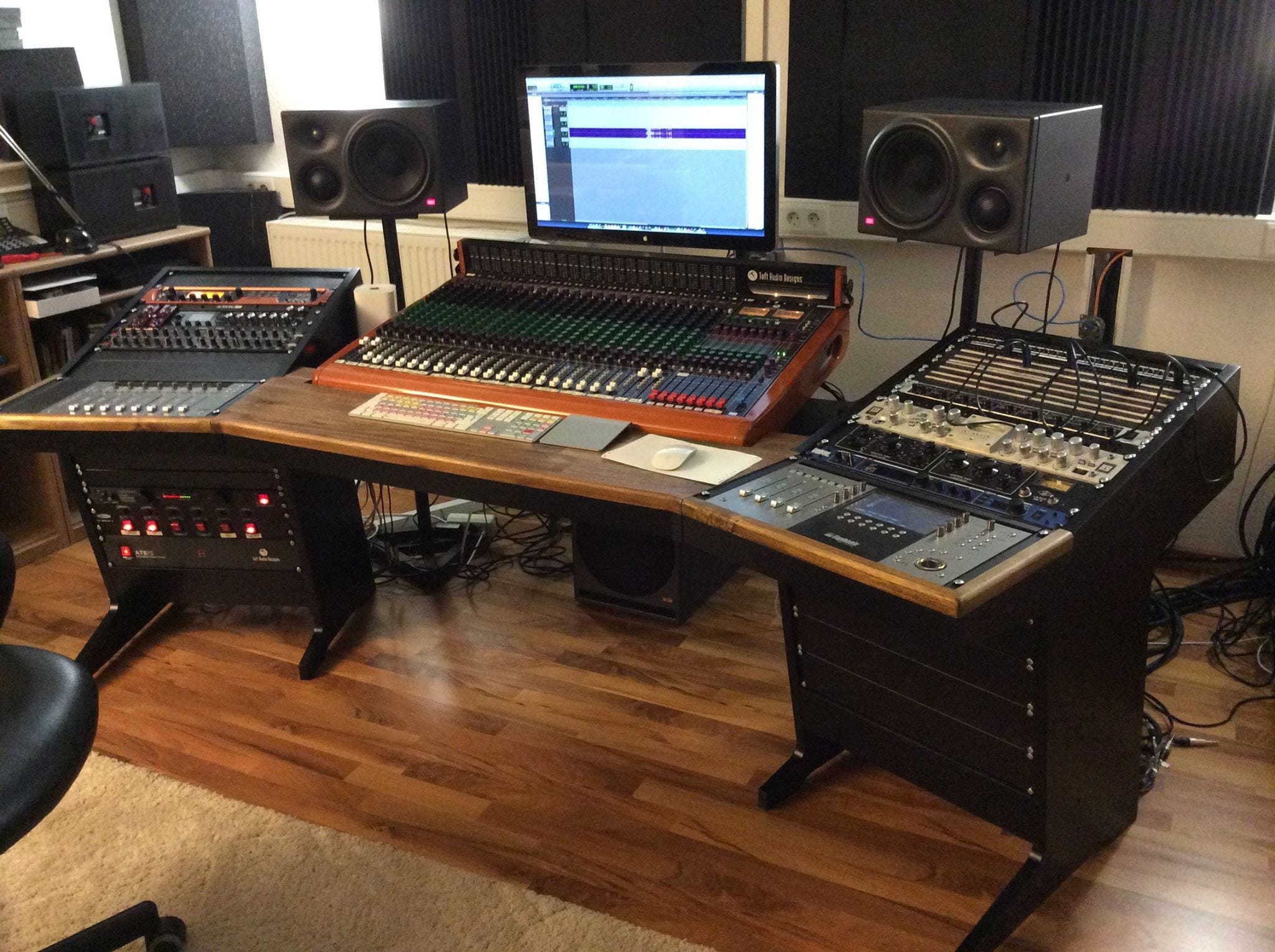 How To Build A Recording Studio Desk