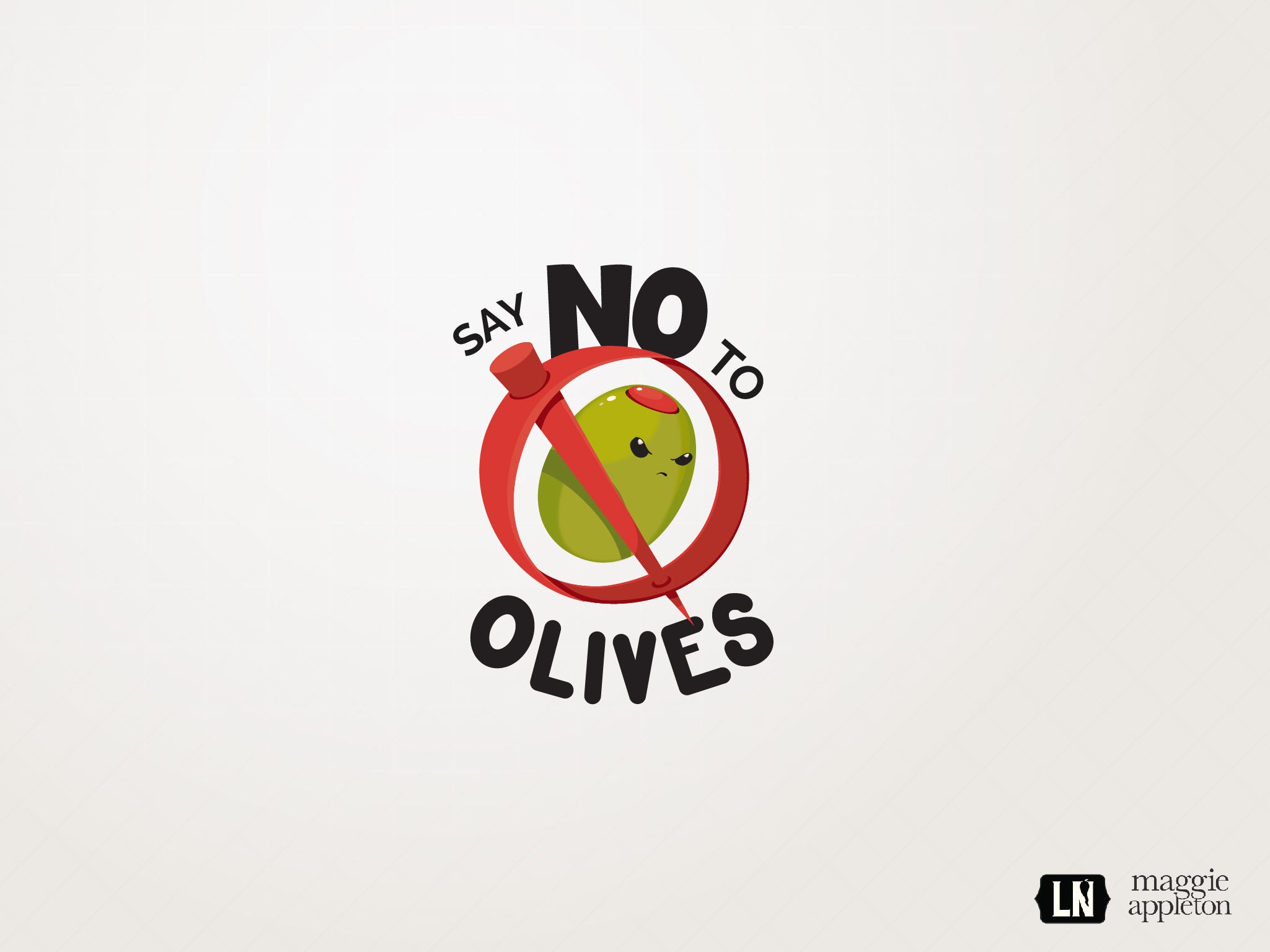 A Teespring Design Story — The Great Olive Divide Maggie Appleton