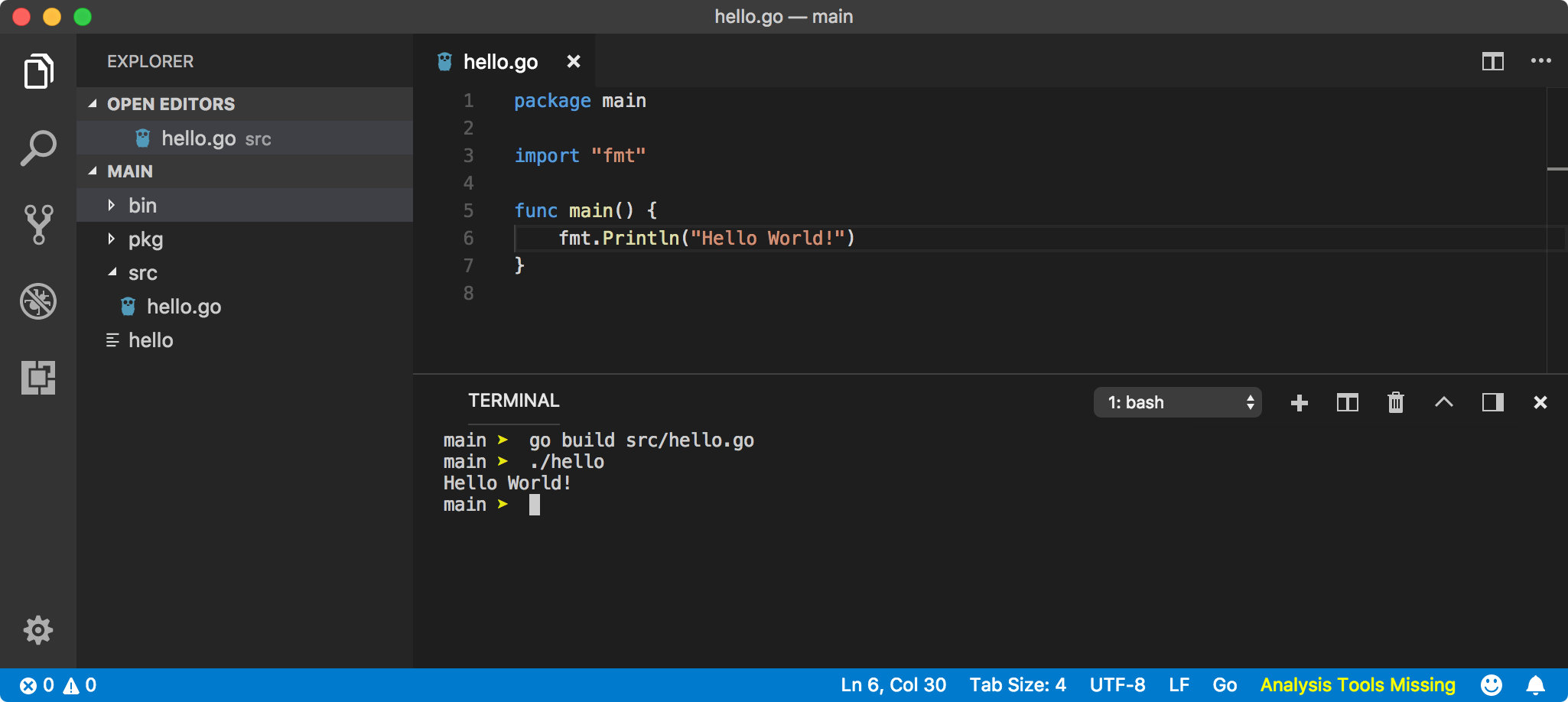 make a c file run open in terminal make a c file run open in terminal