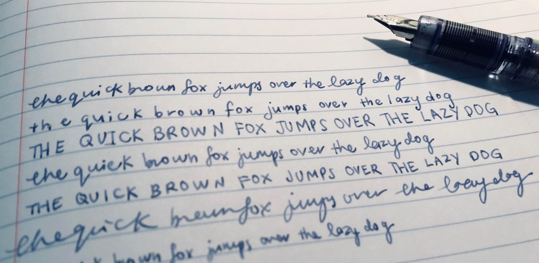 46+ The Quick Brown Fox Jumps Over The Lazy Dog Handwriting PNG