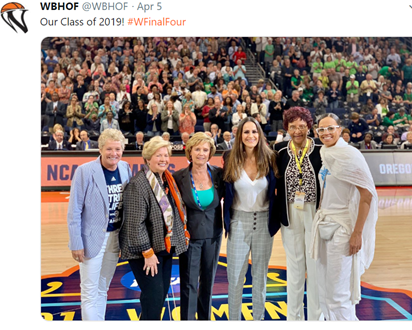 2019 Women's Basketball Hall of Fame Class | by Cindy Smith | Her Hoop  Stats | Medium