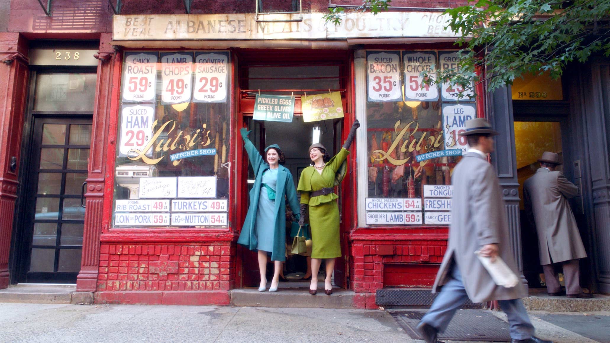 Nyc The Marvelous Mrs Maisel Pop Up Deli No Proscenium The